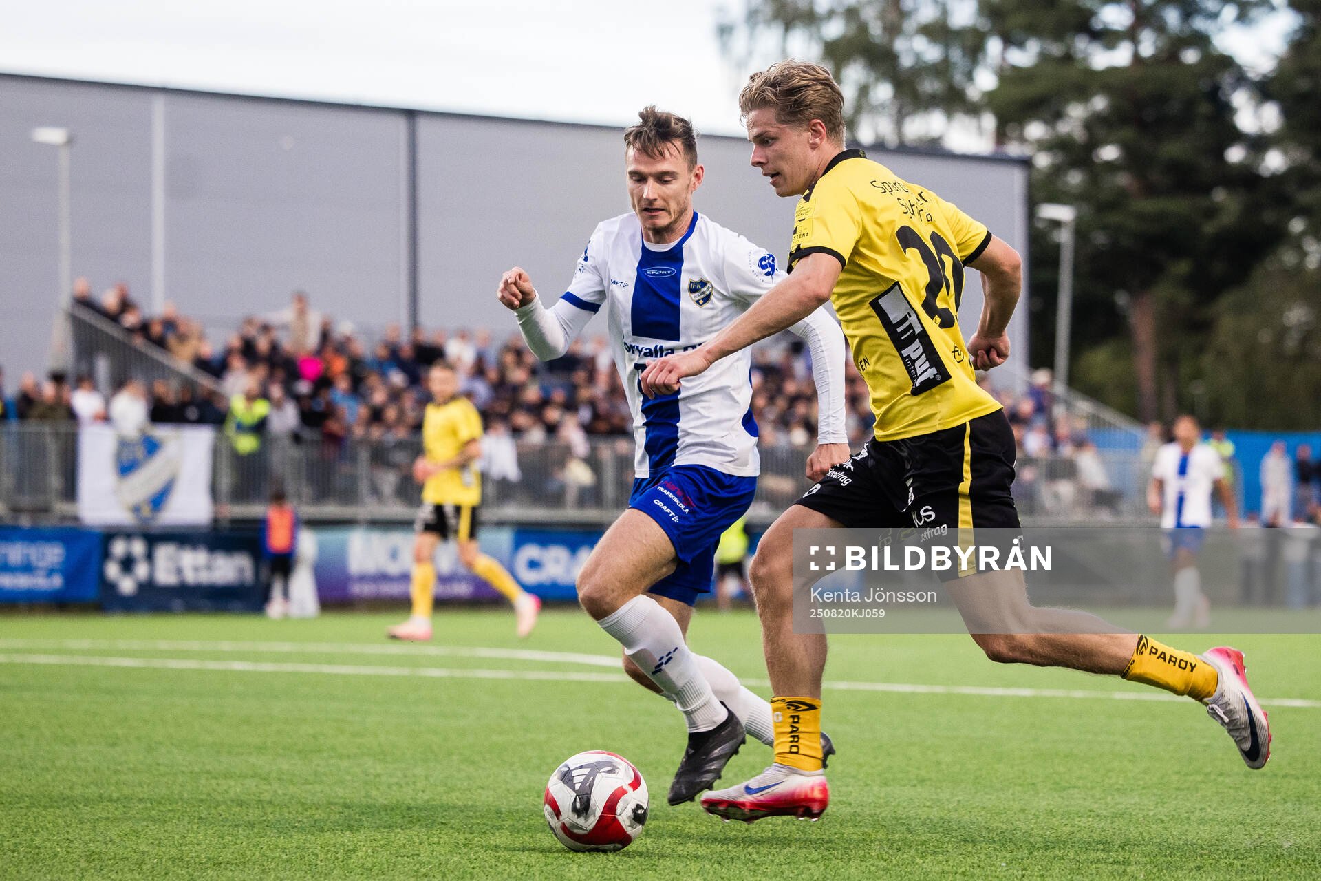 Haninges Mattias Bouvin och Elfsborgs Gottfrid Rapp