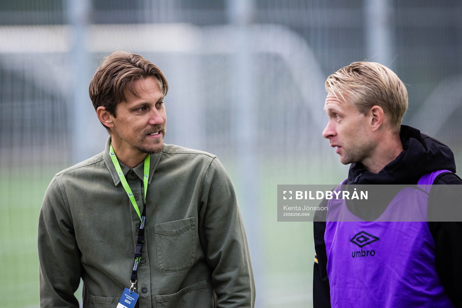 Fd Hammarbyspelaren Björn Runström och Elfsborgs Johan
