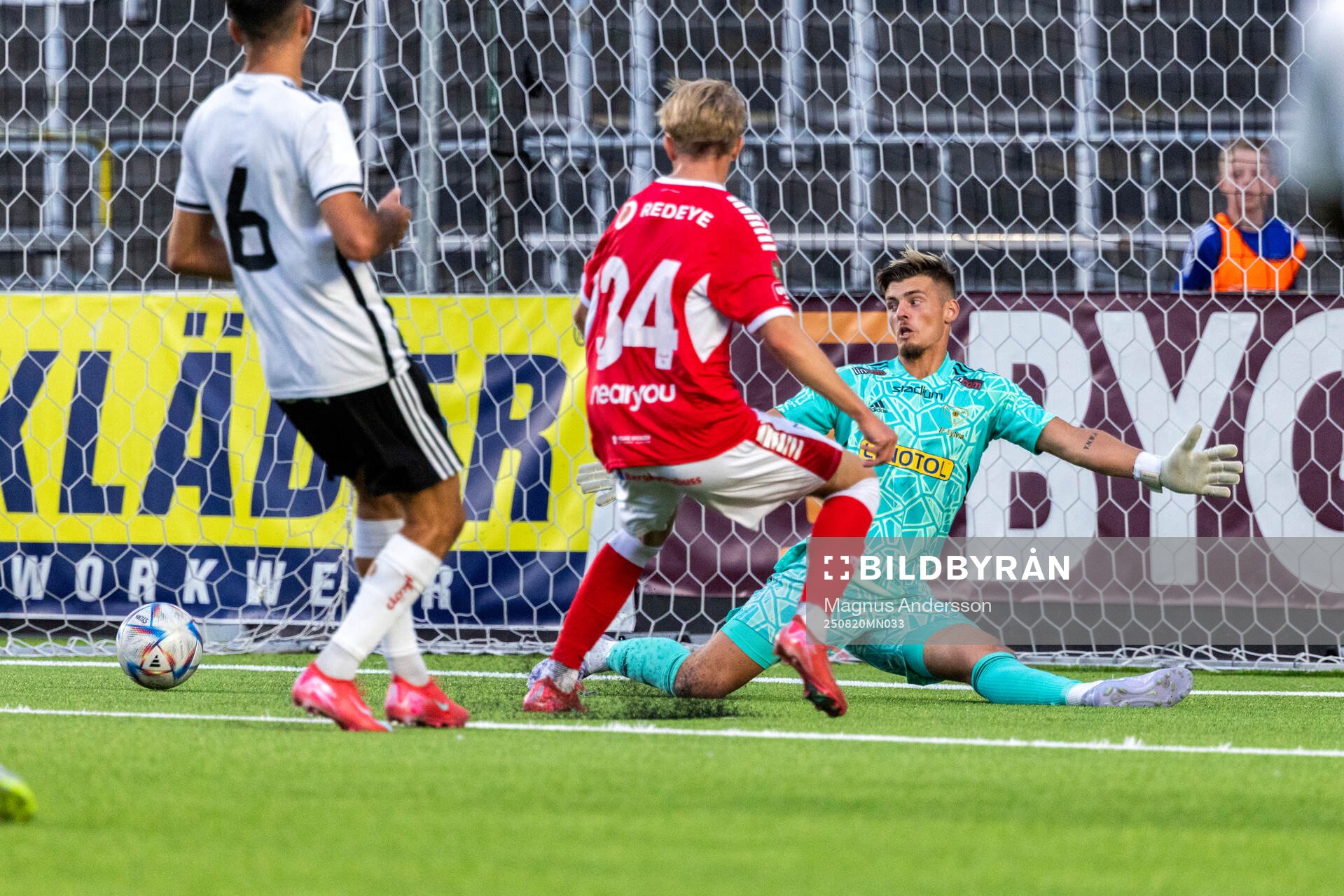 Sylvias målvakt Kevin Eriksson