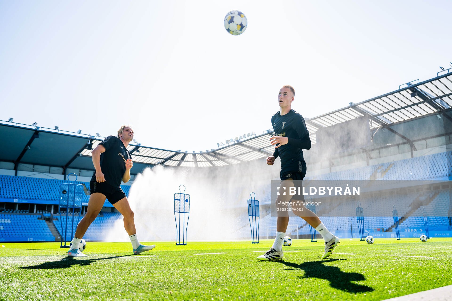Jens Stryger Larsen and Daniel Gudjohnsen
