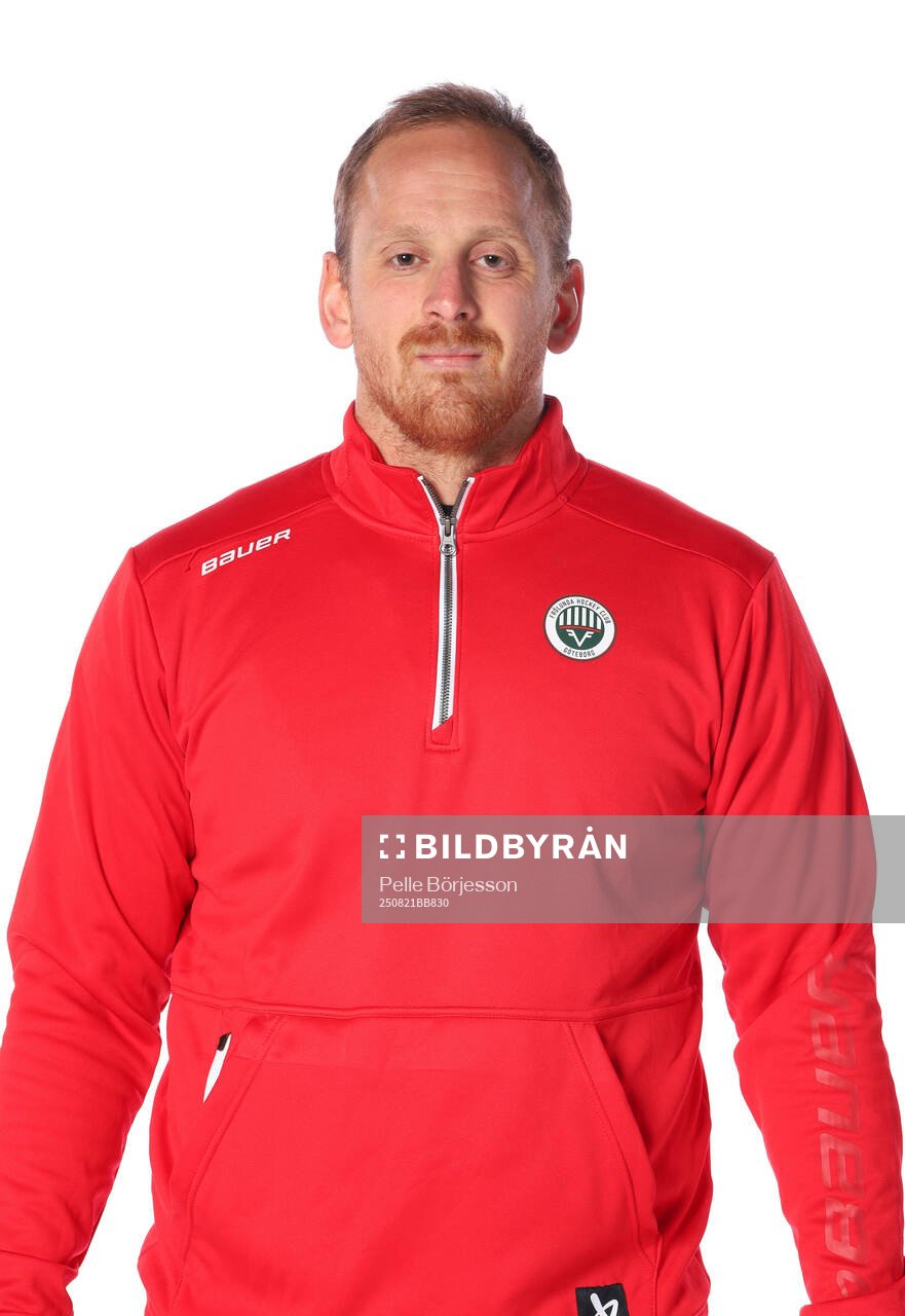 Frölundas materialförvaltare Pontus Widerström