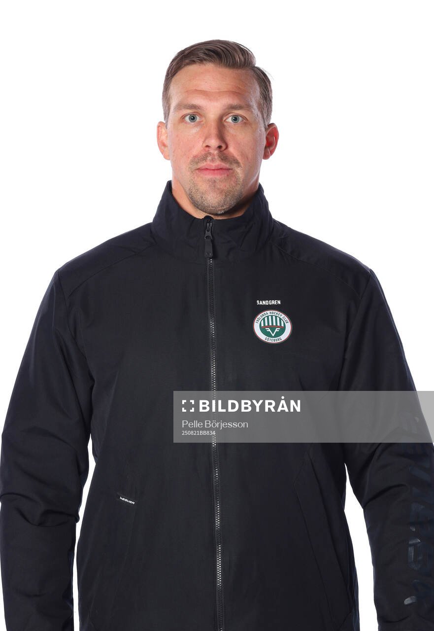 Frölundas assisterande tränare Martin Sandgren