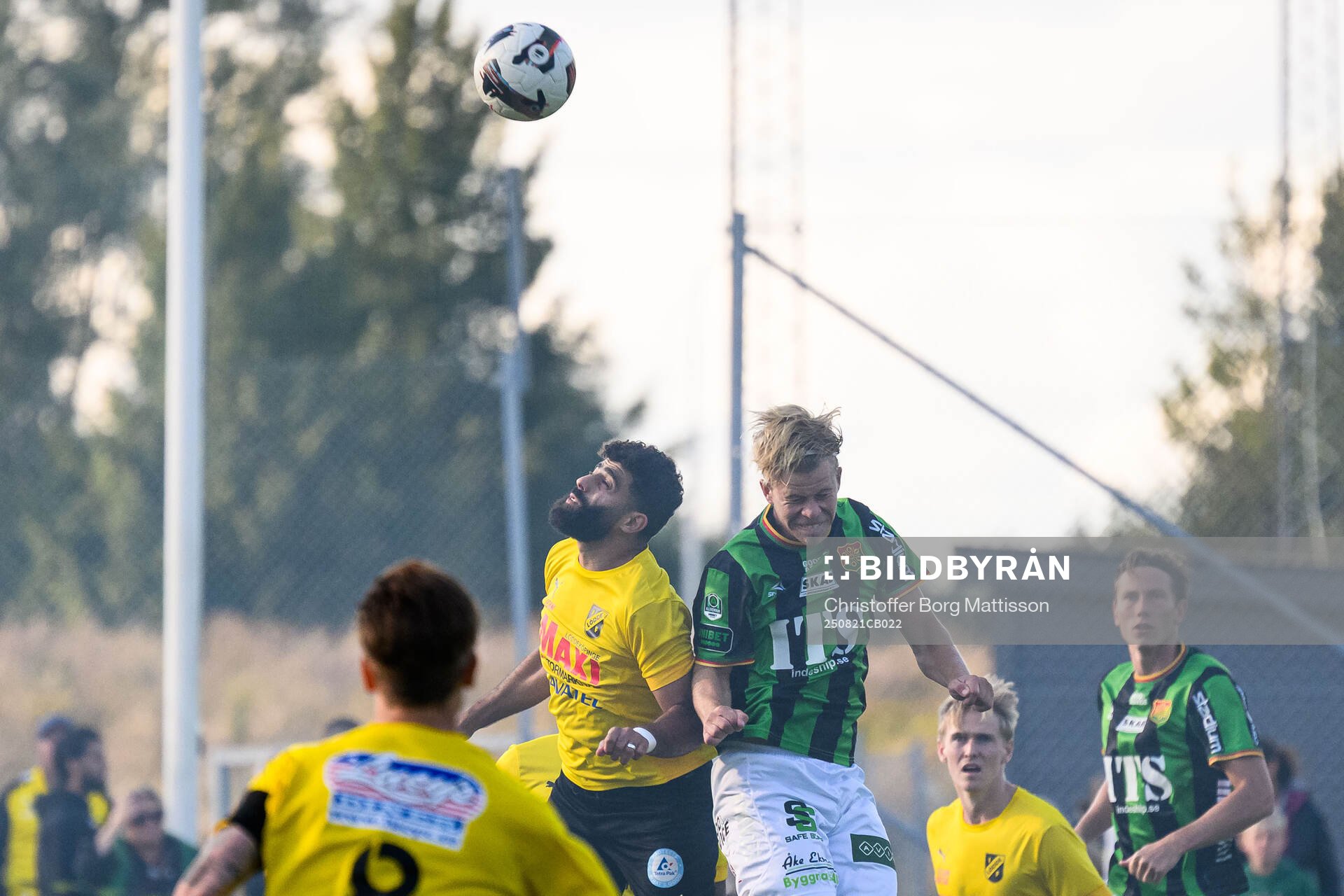 Löddes Maher El-Tahan och GAIS Filip Gustafsson