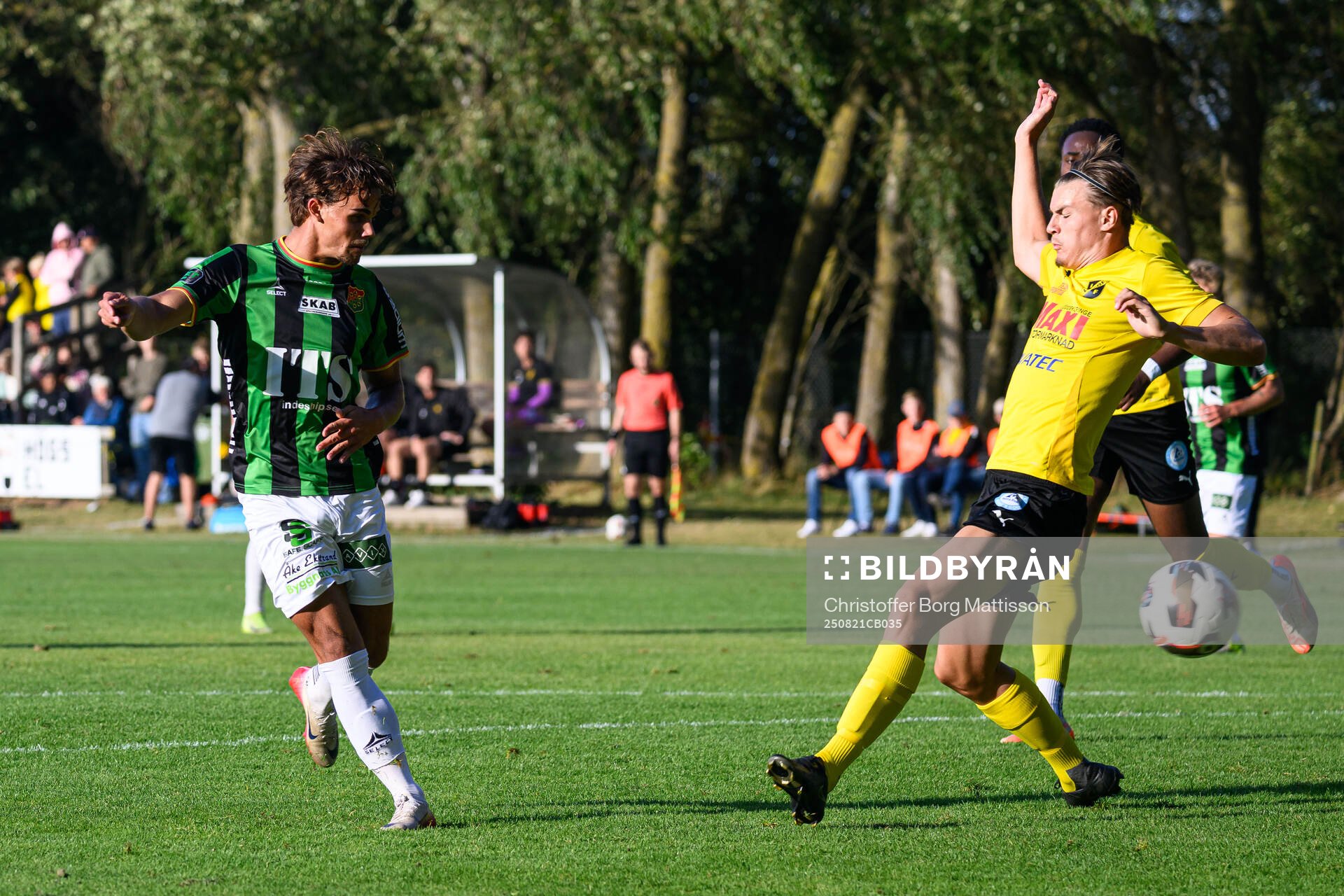 GAIS Simon Sjöholm gör 0-1