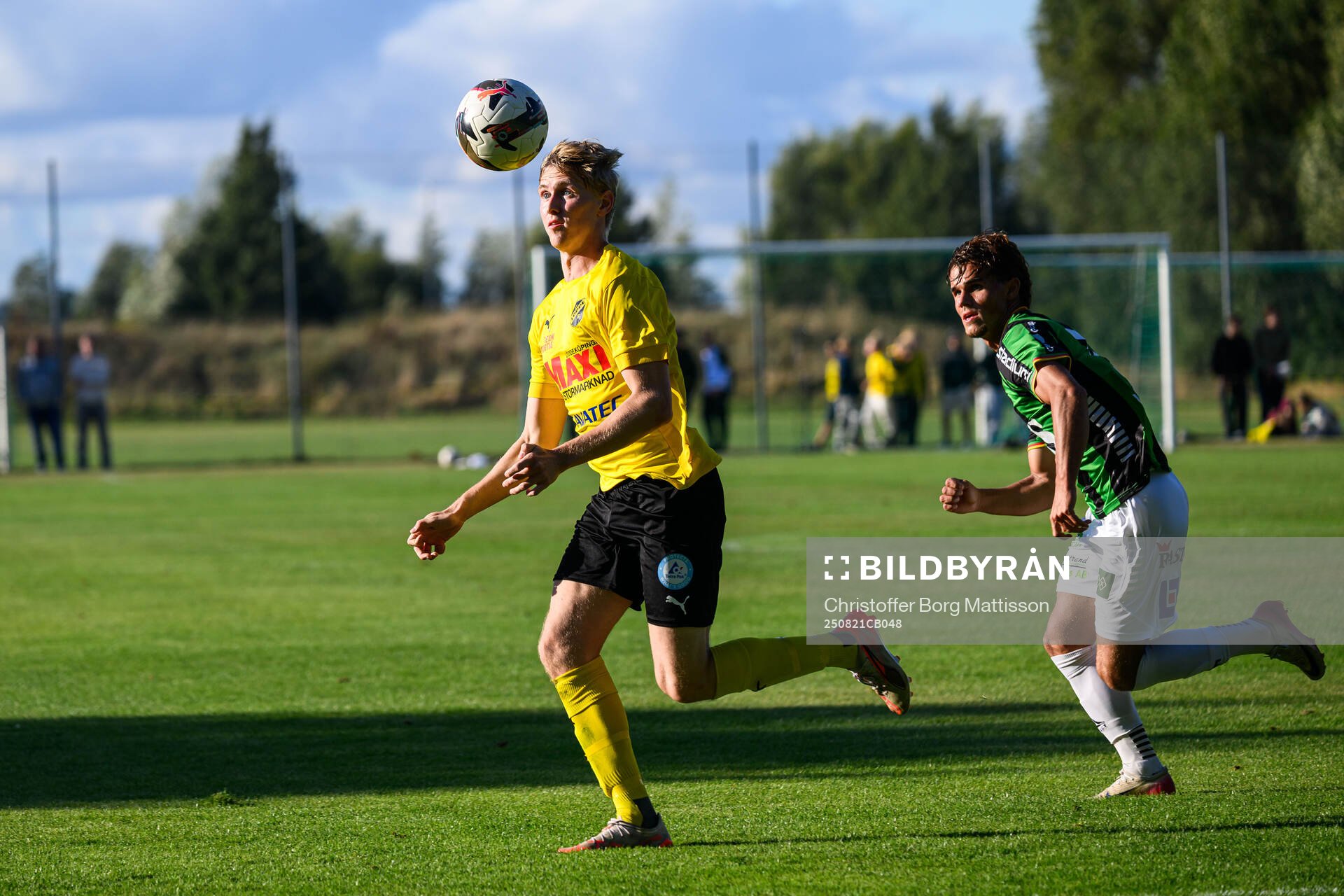 Löddes Isak Ekström och GAIS Simon Sjöholm