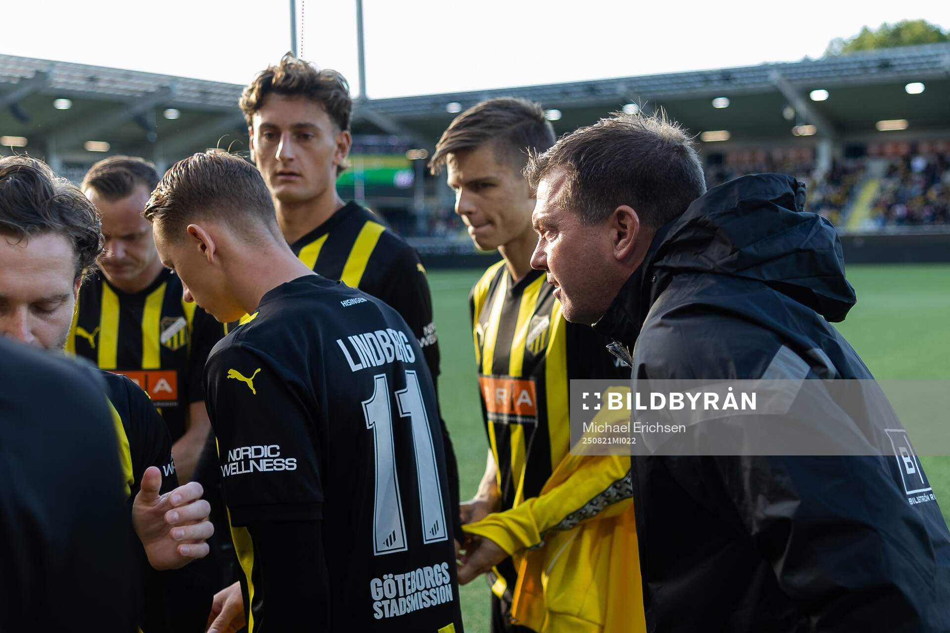 Head coach Jens Gustafsson of Häcken