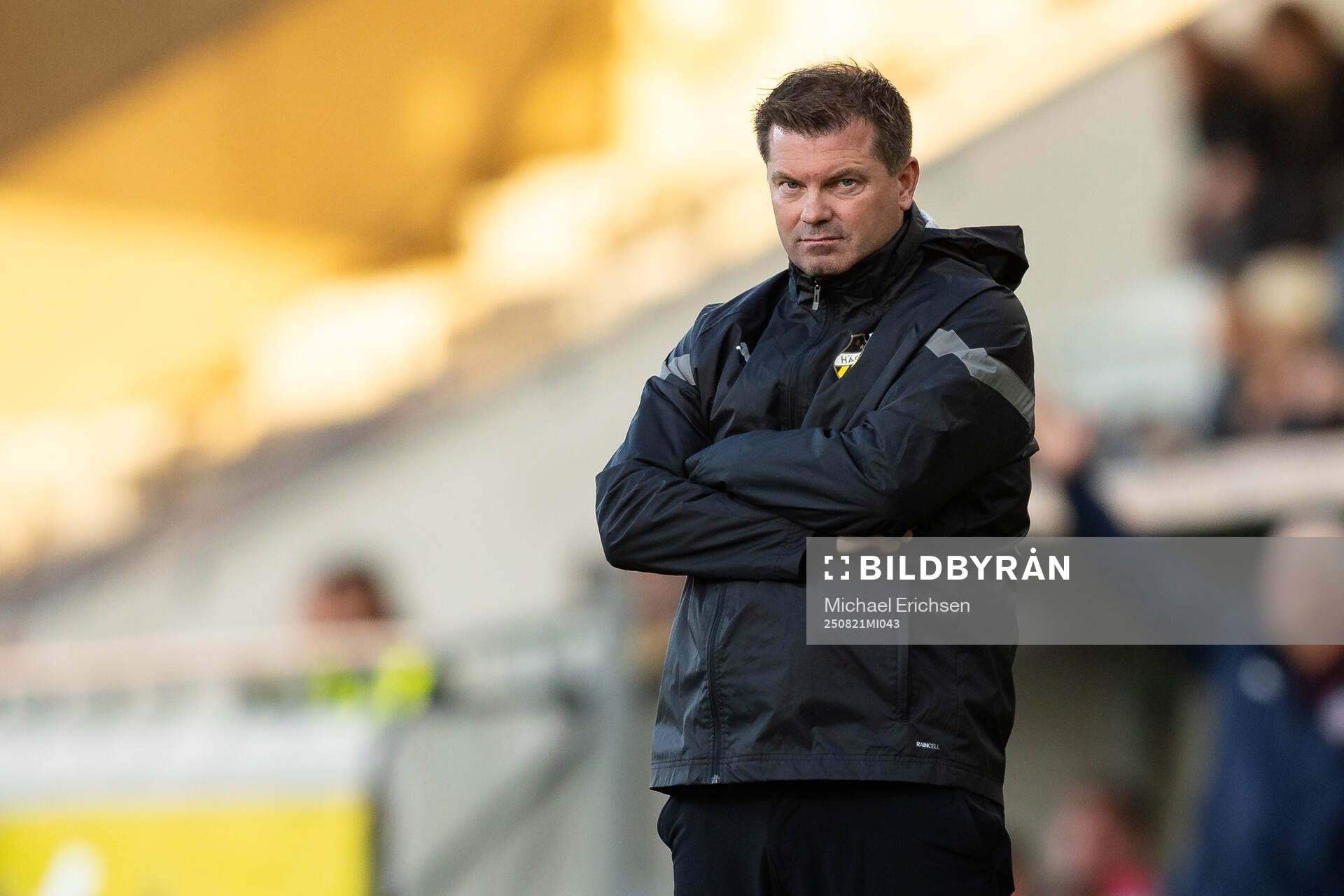 Head coach Jens Gustafsson of Häcken