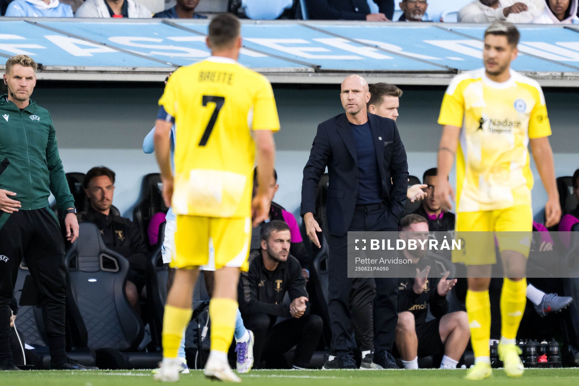 Head coach Henrik Rydström of Malmö FF