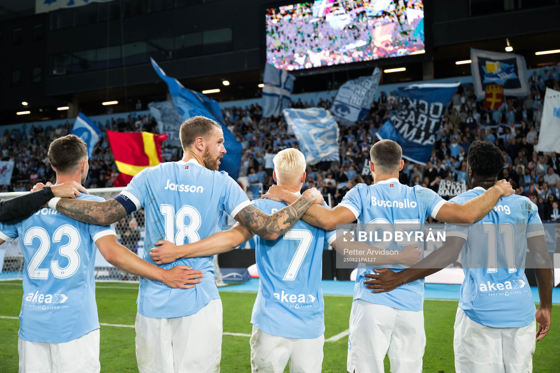 Lasse Berg Johnsen, Pontus Jansson, Otto Rosengren, Gabriel