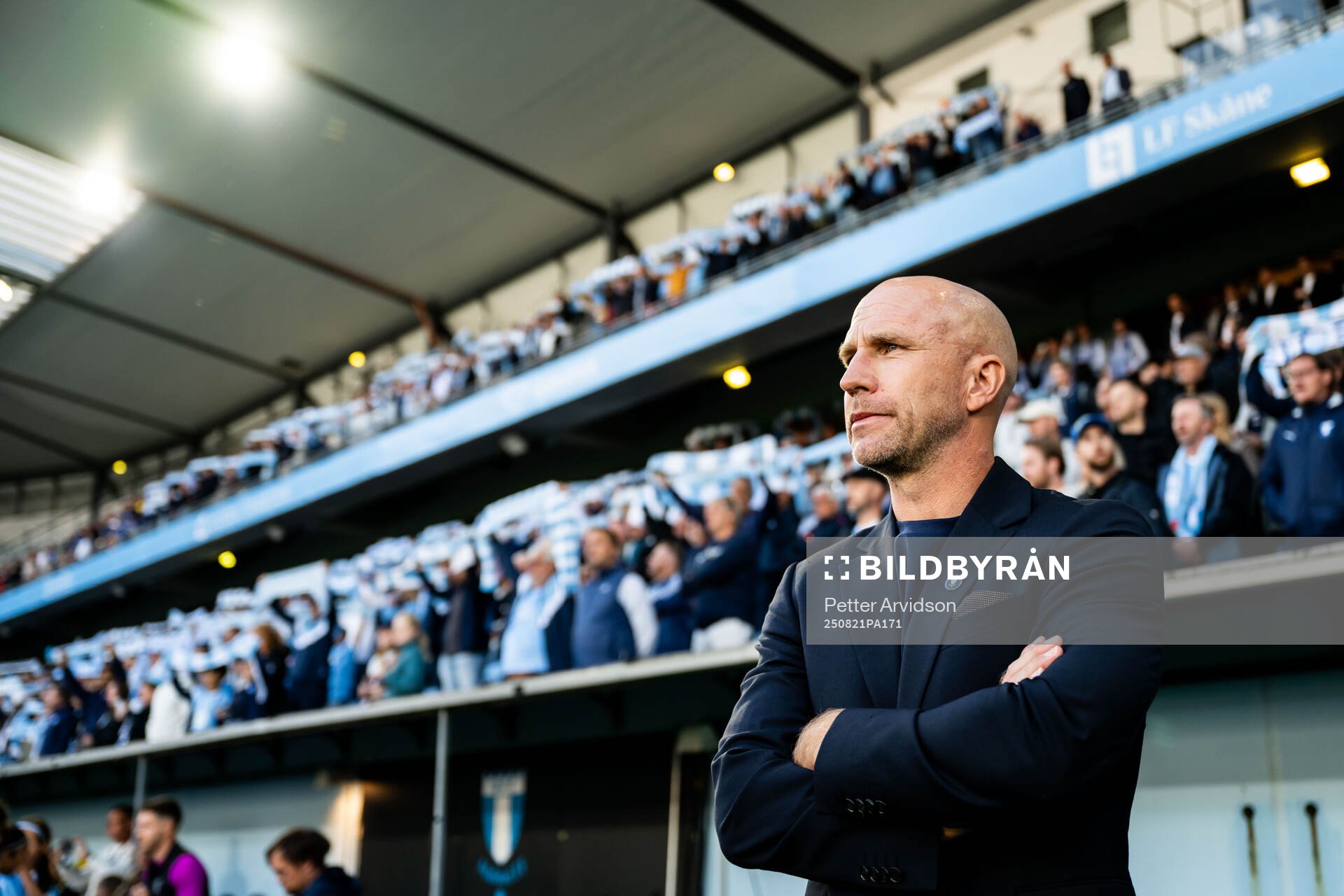 Head coach Henrik Rydström of Malmö FF