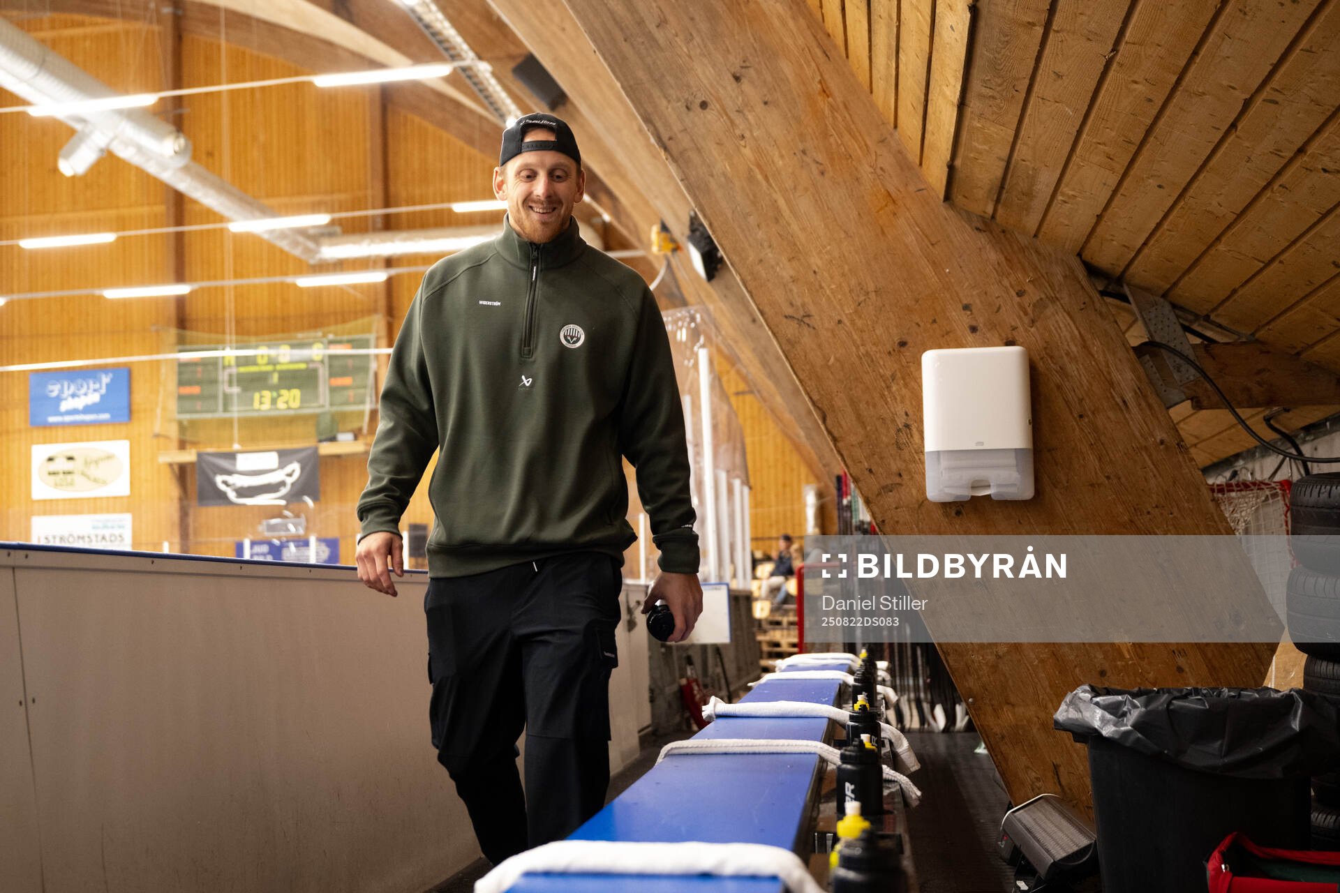 Frölundas materialförvaltare Pontus Widerström