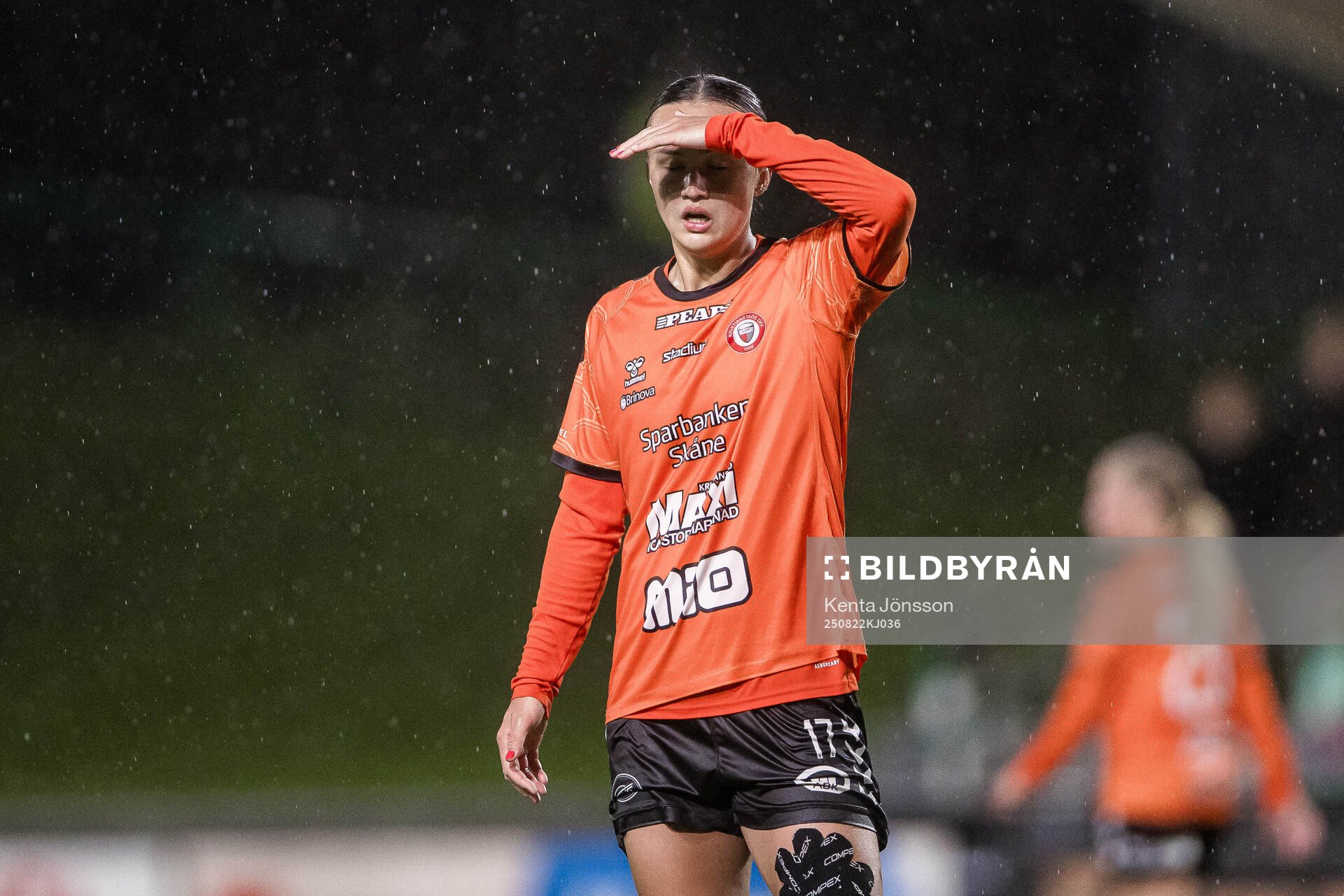 Kristianstads Amy Sayer deppar