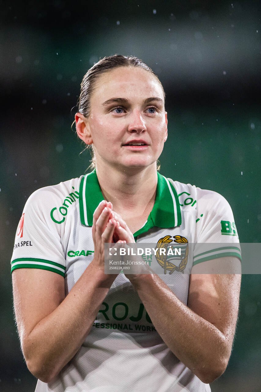 under fotbollsmatchen i Damallsvenskan mellan Hammarby och