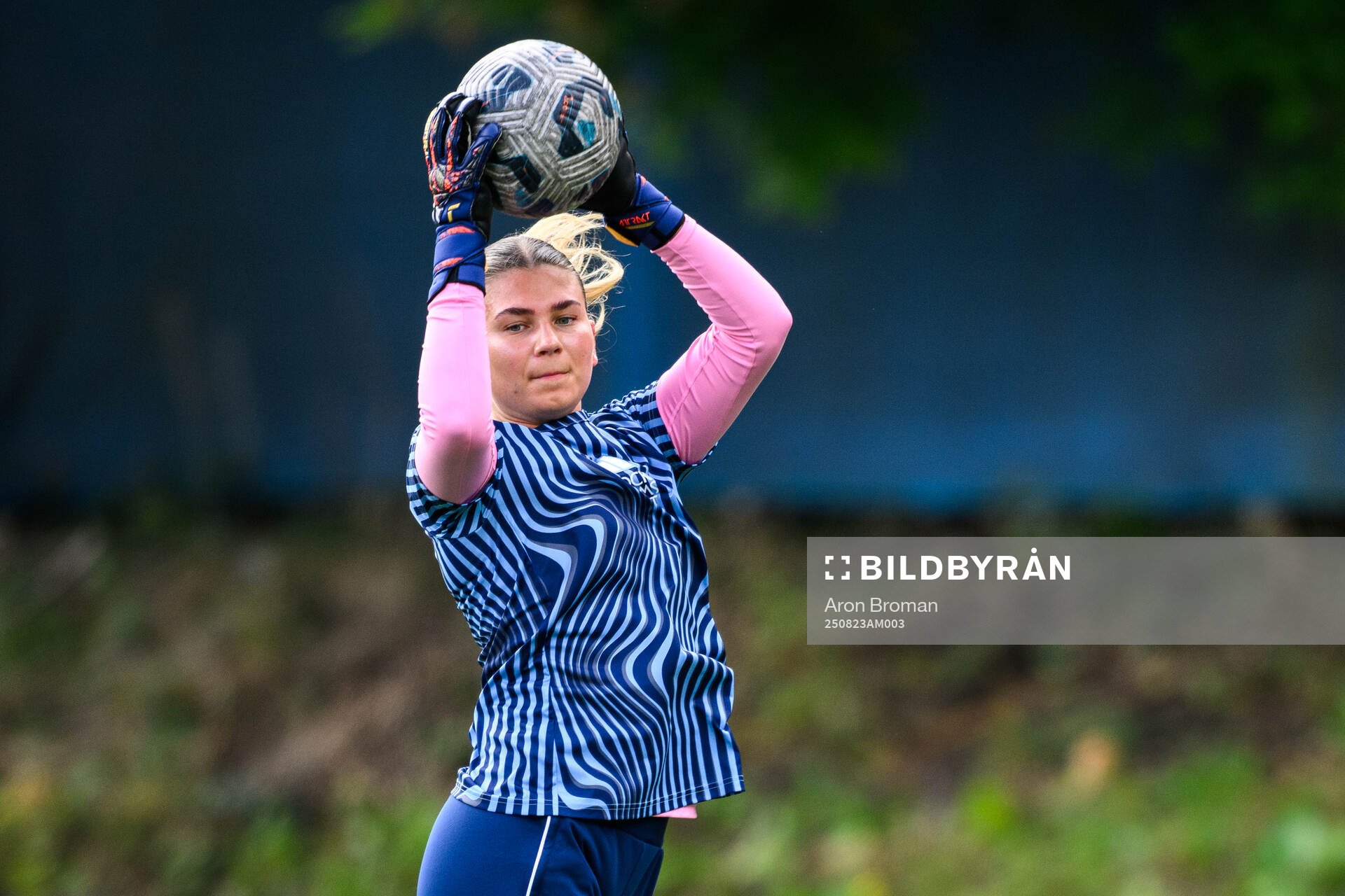 Djurgårdens målvakt Anna Aurora Koivunen