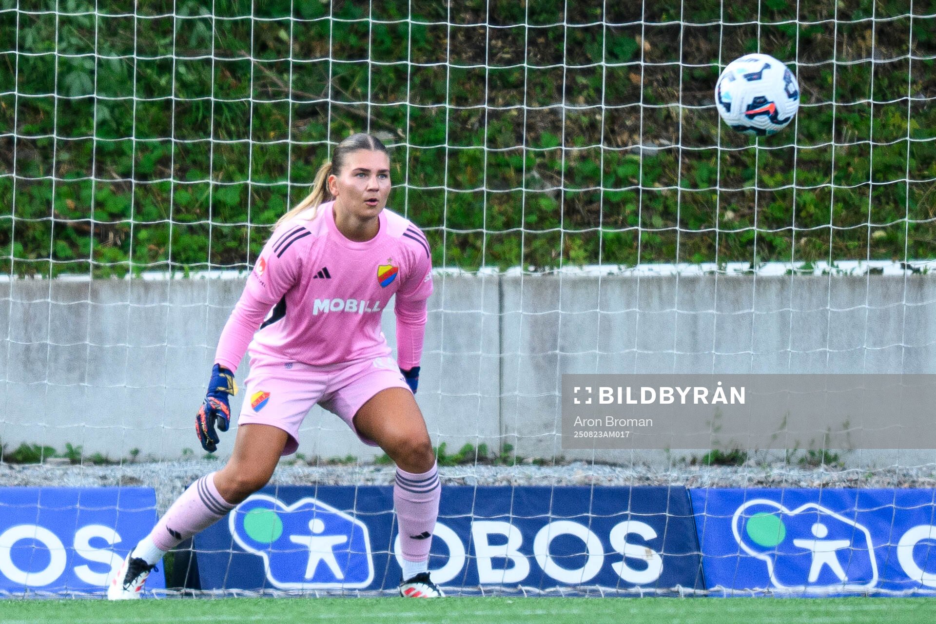 Djurgårdens målvakt Anna Aurora Koivunen