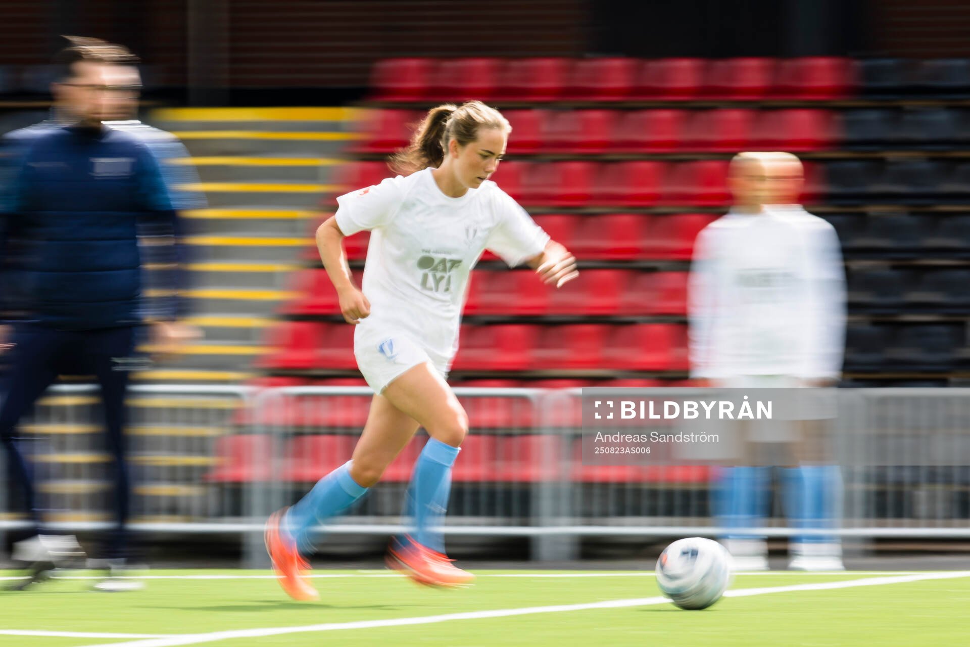 Malmö FFs Matilda Eriksson Kristell värmer upp