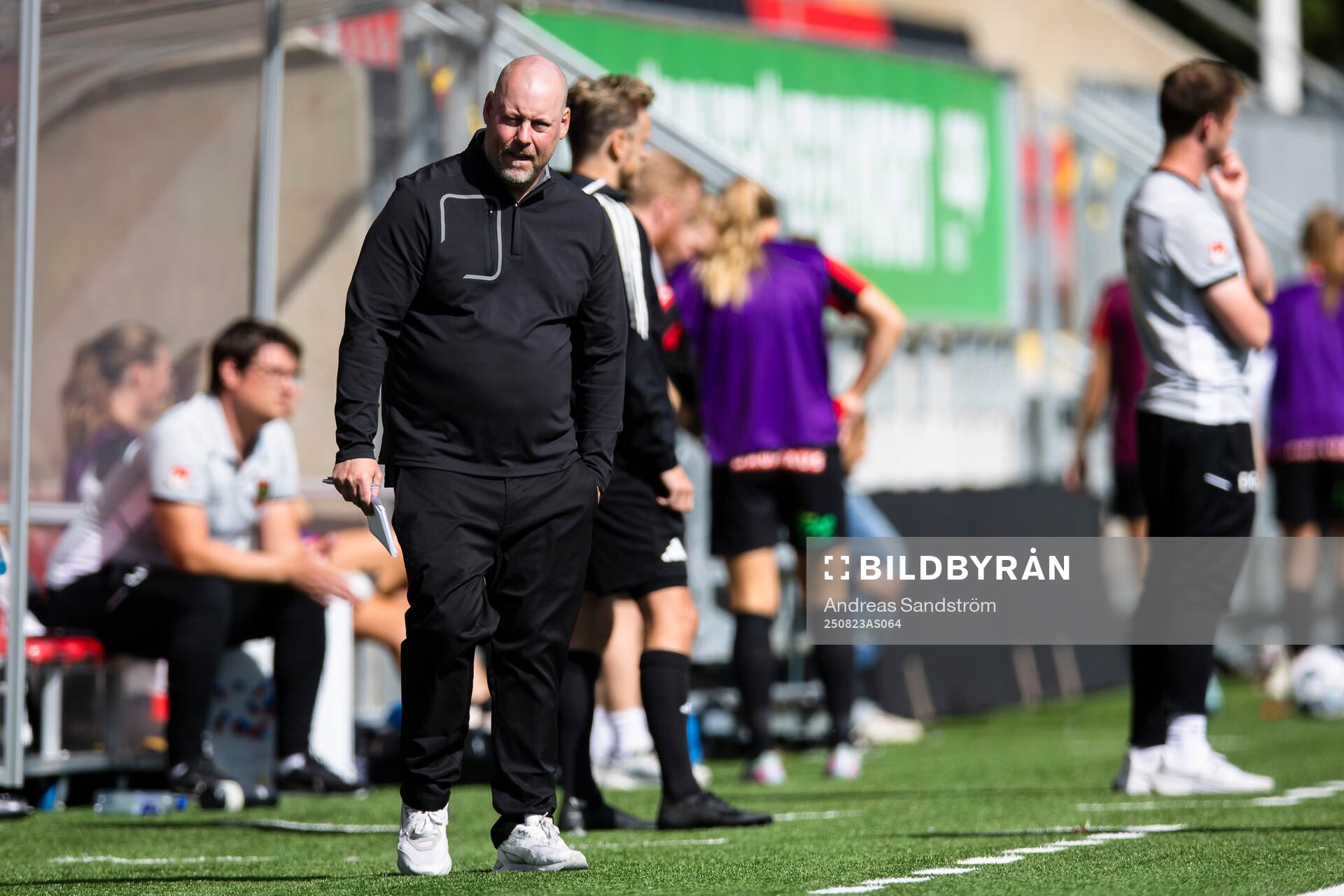 Malmö FFs tränare Jonas Valfridsson