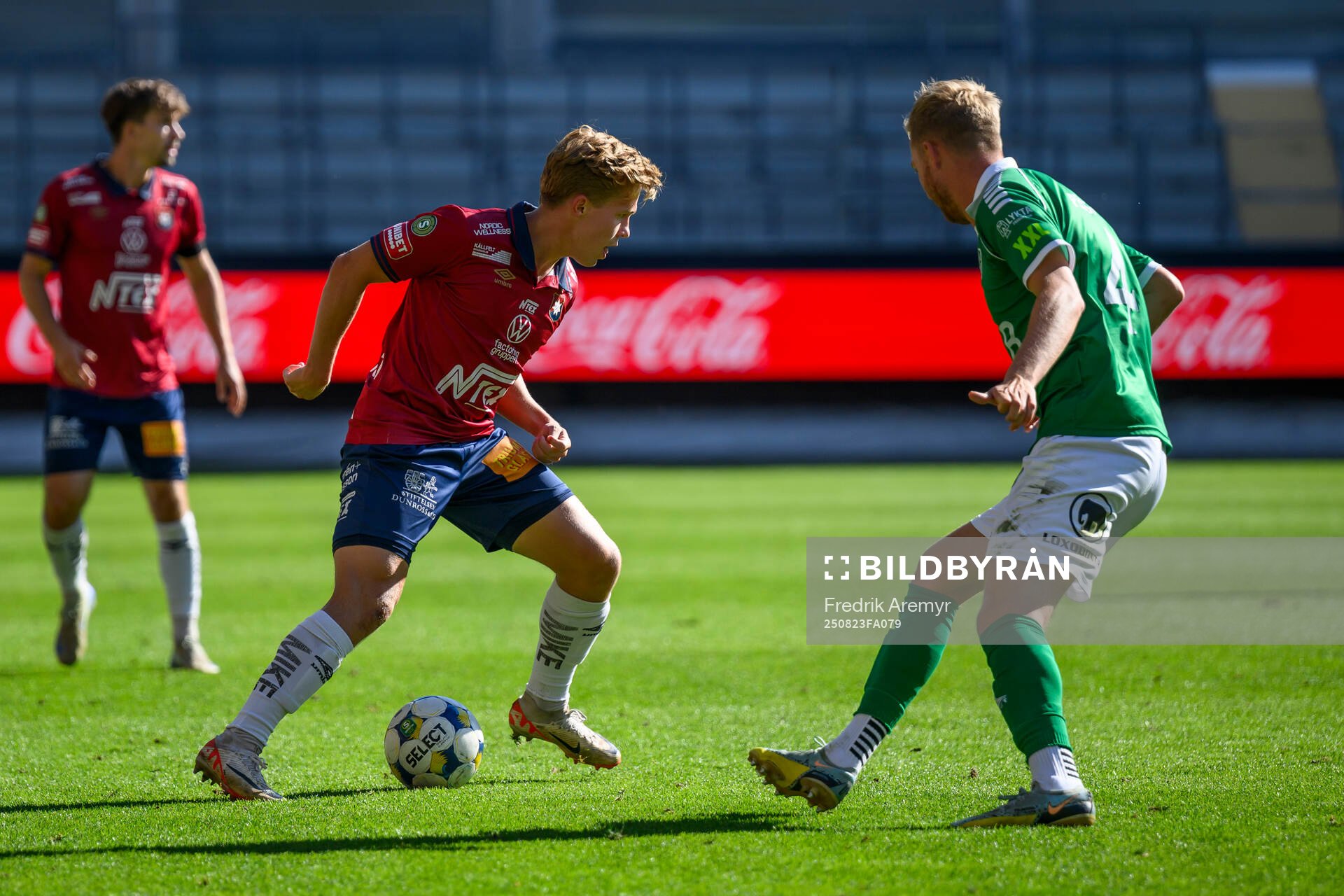 Örgrytes Isak Dahlqvist  och Brages Malte Persson