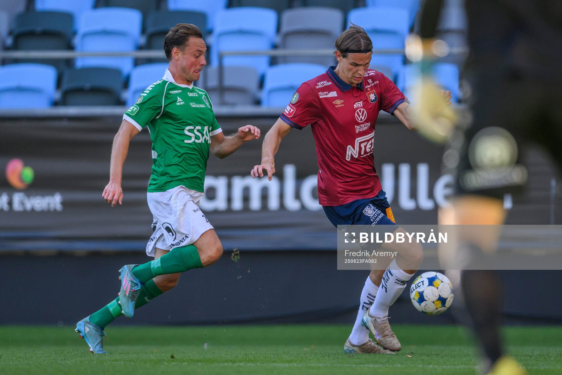 Brages Cesar Weilid och Örgrytes Noah Christoffersson