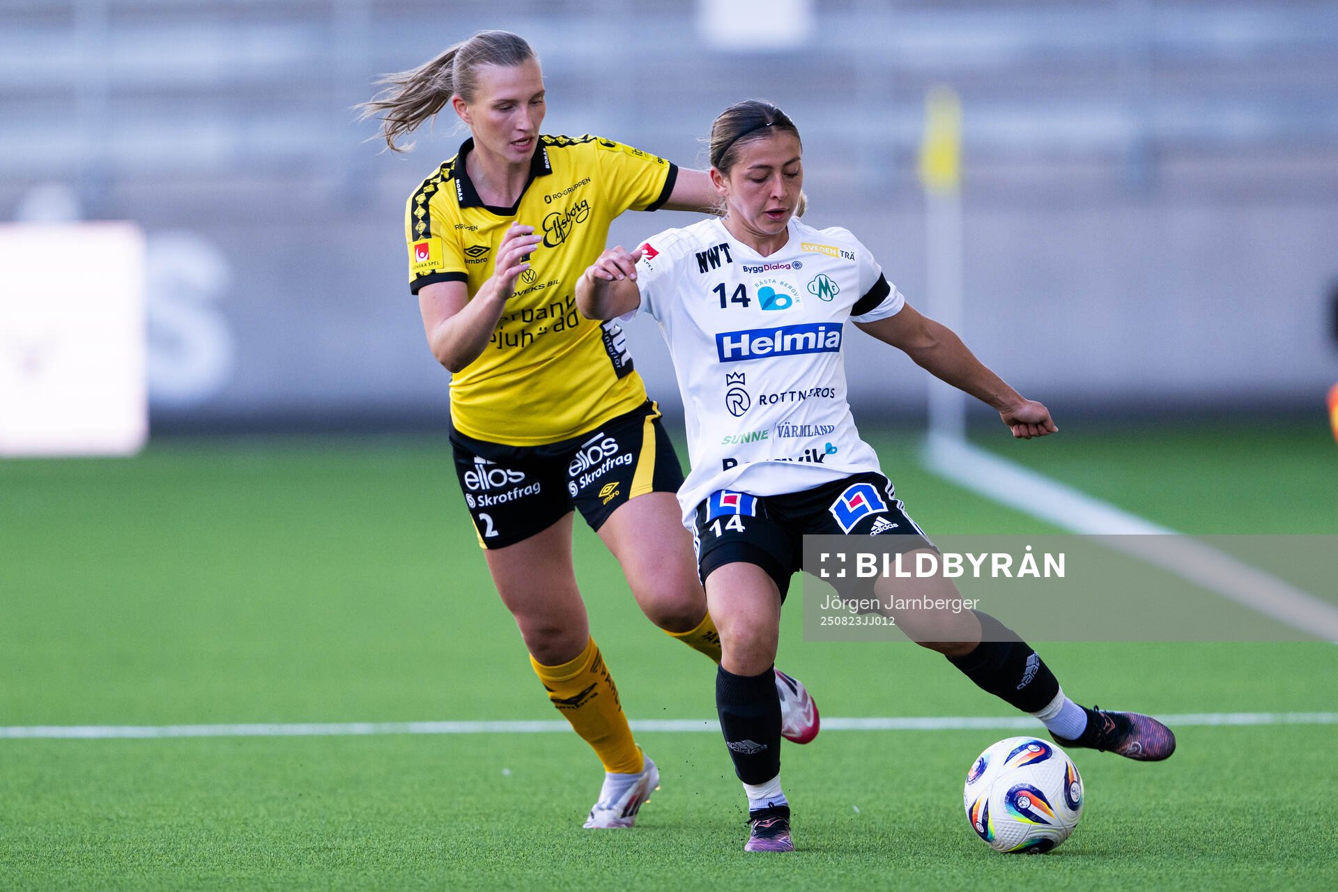 Elfsborgs Selma Berggren och Mallbackens Tais Patterson