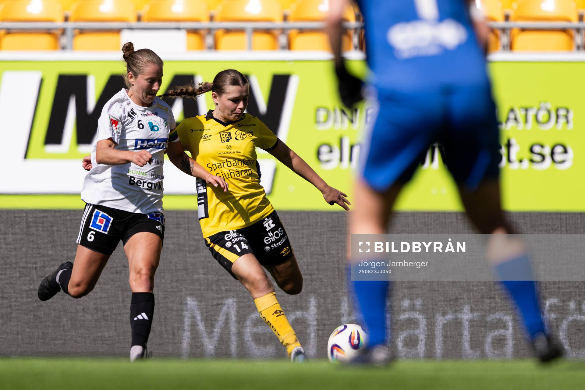 Mallbackens Jessika Pedersen Strandberg och Elfsborgs Elin