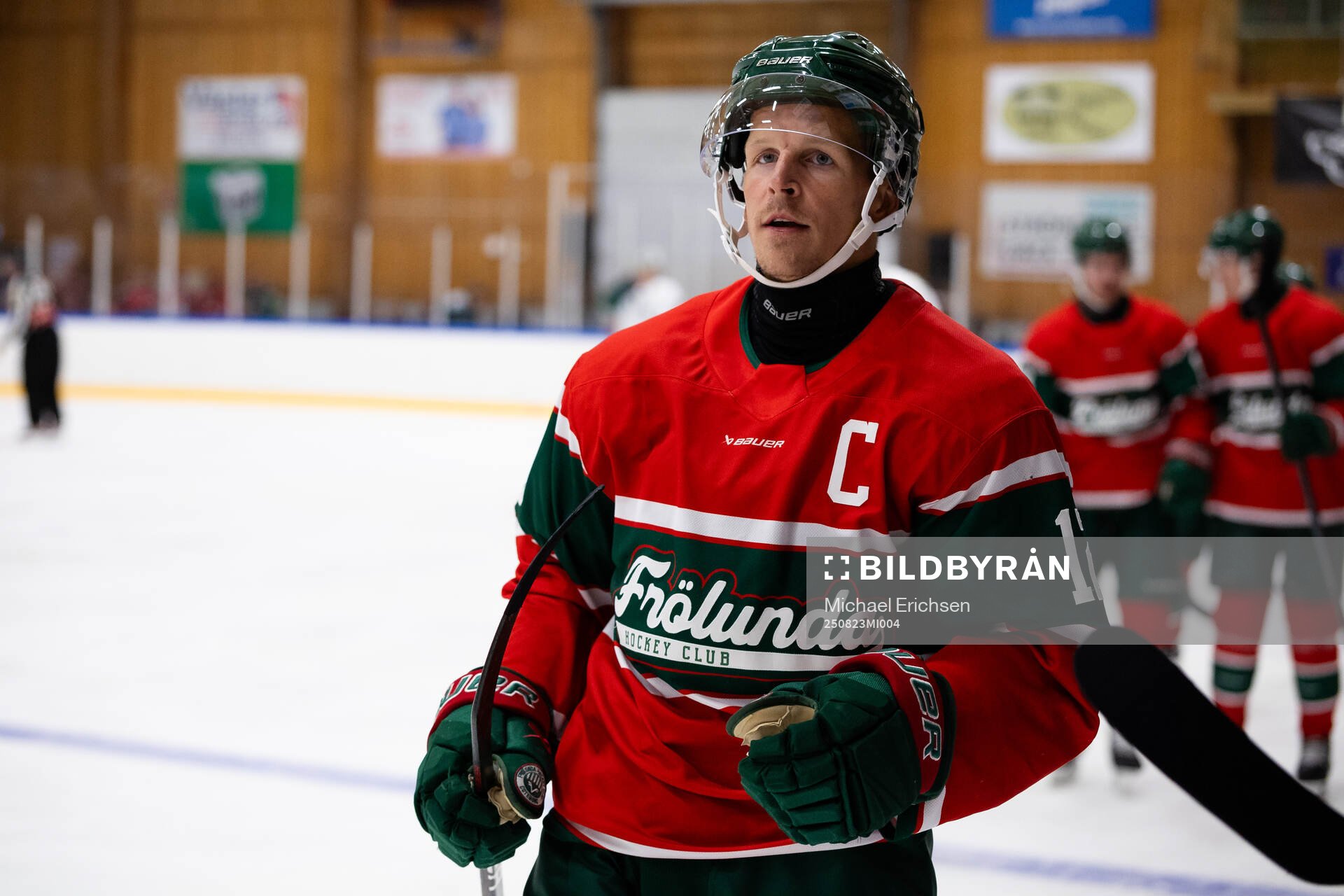 Frölundas Max Friberg jublar