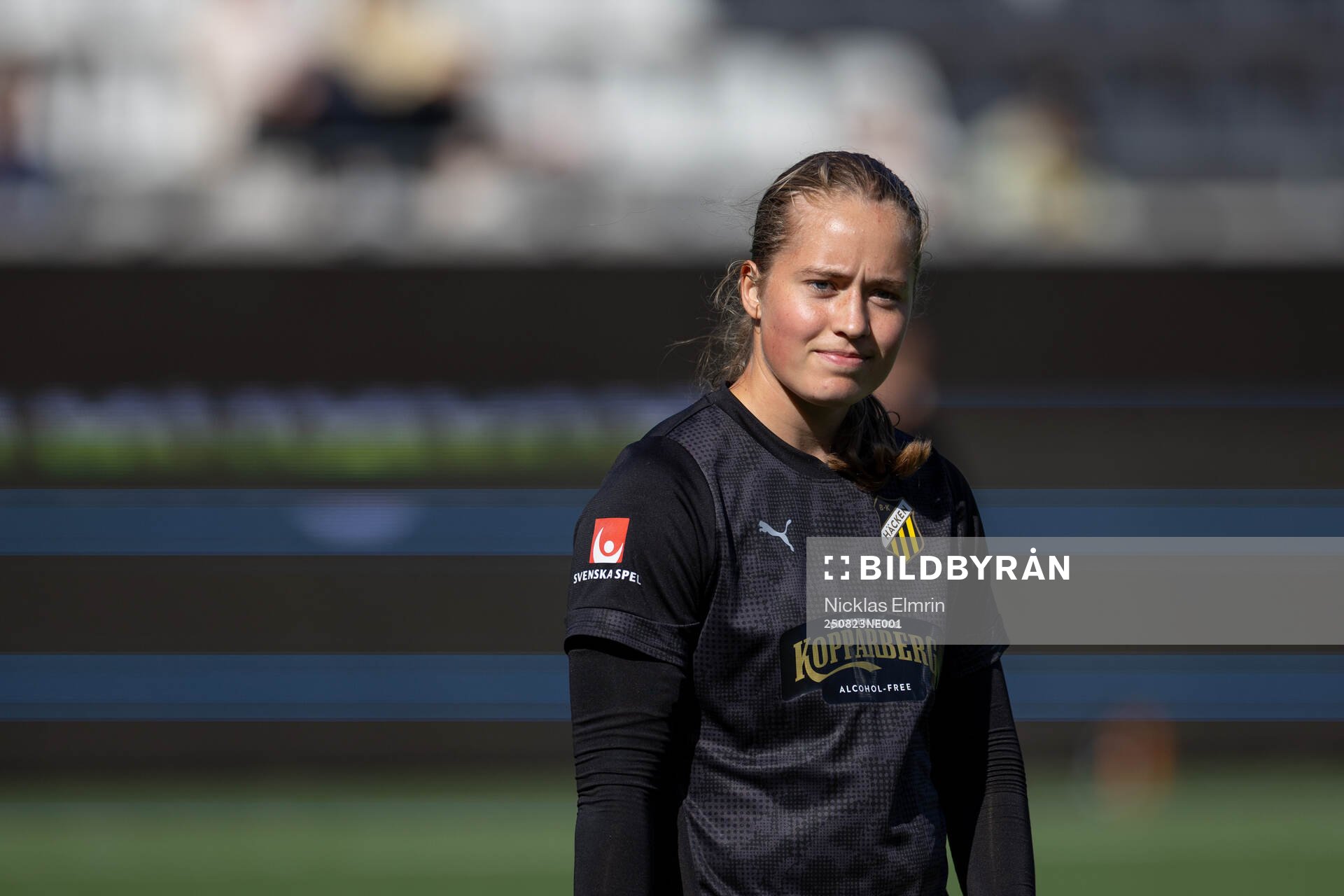 Häckens målvakt Fanney Birkisdottir