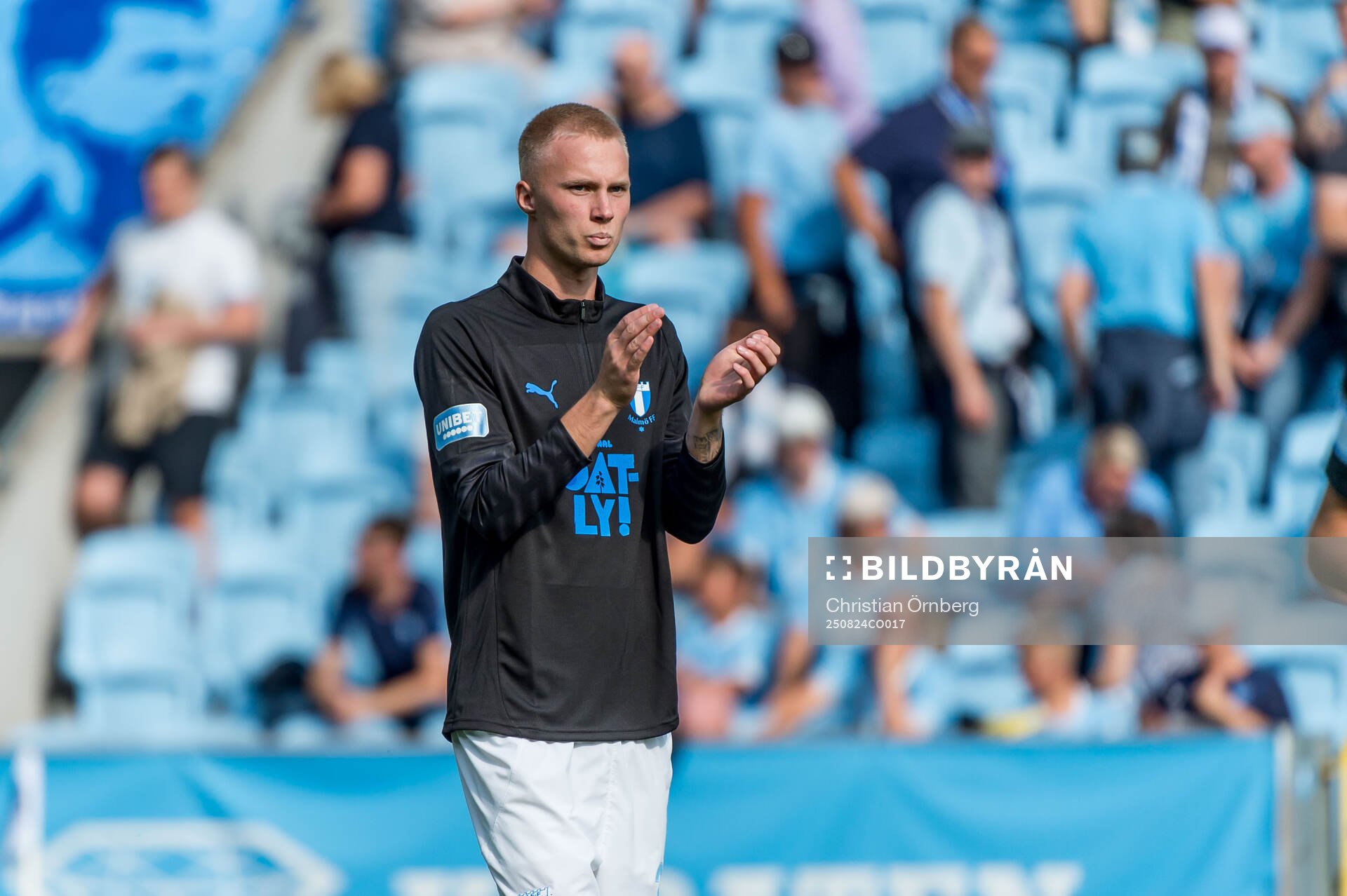 Malmö FFs Daniel Gudjohnsen