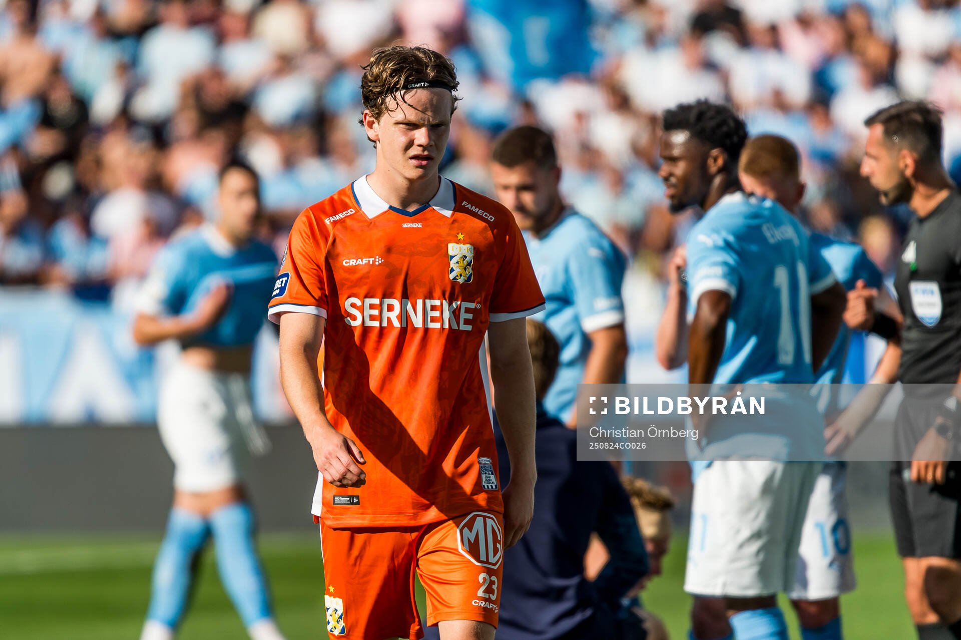 IFK Göteborgs Kolbeinn Thordarson deppar