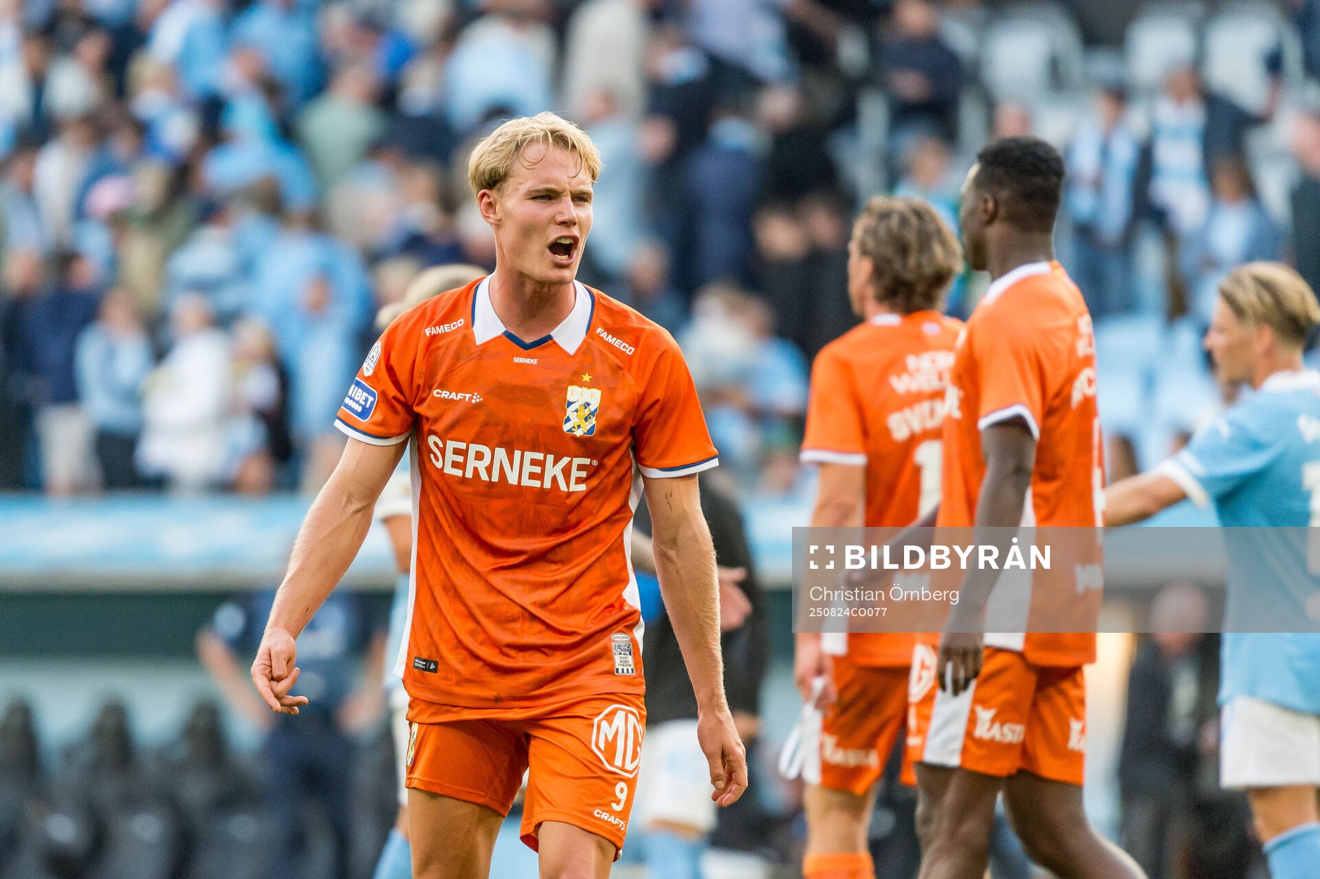 IFK Göteborgs Max Fenger deppar