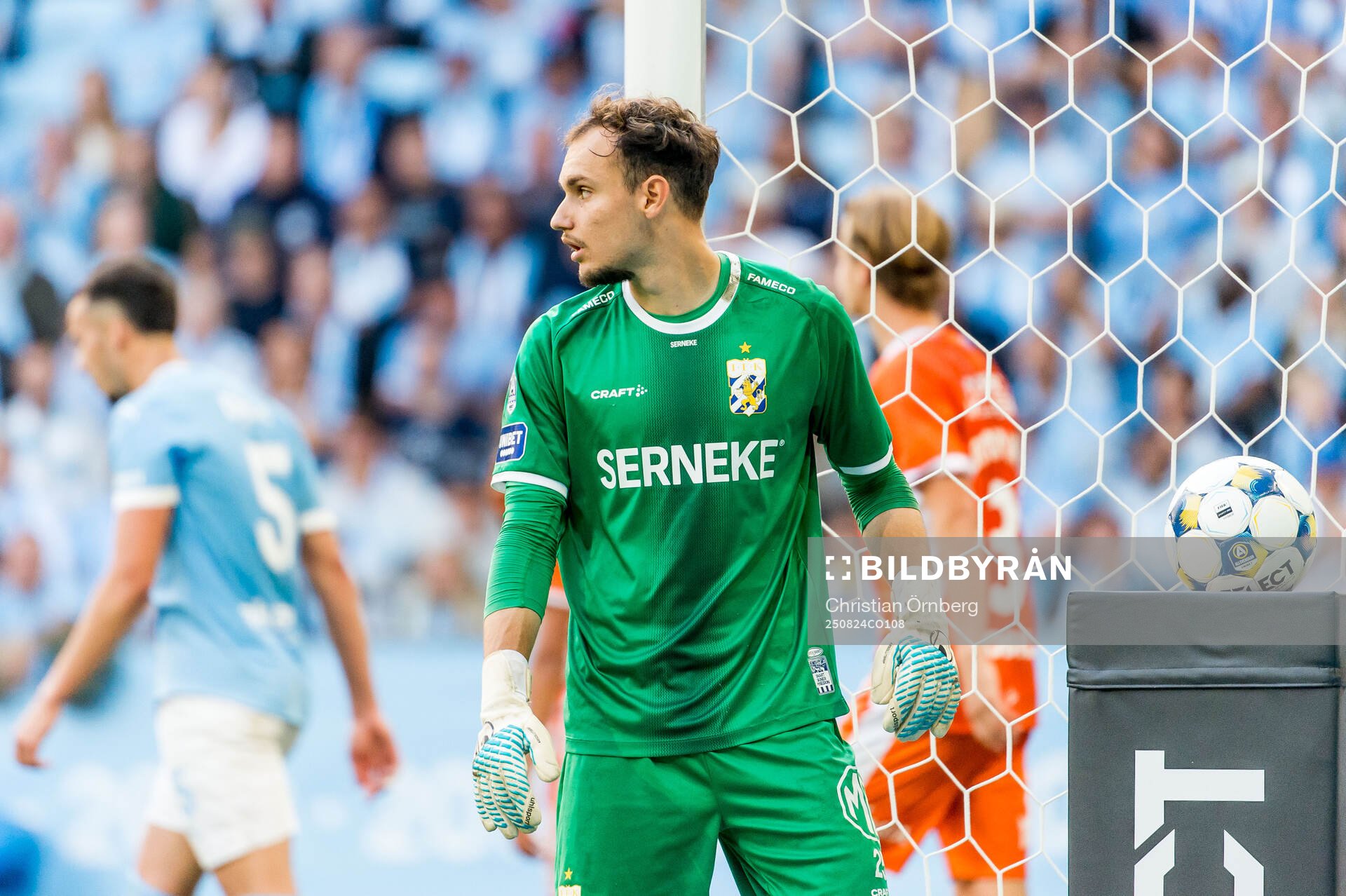 IFK Göteborgs målvakt Elis Bishesari