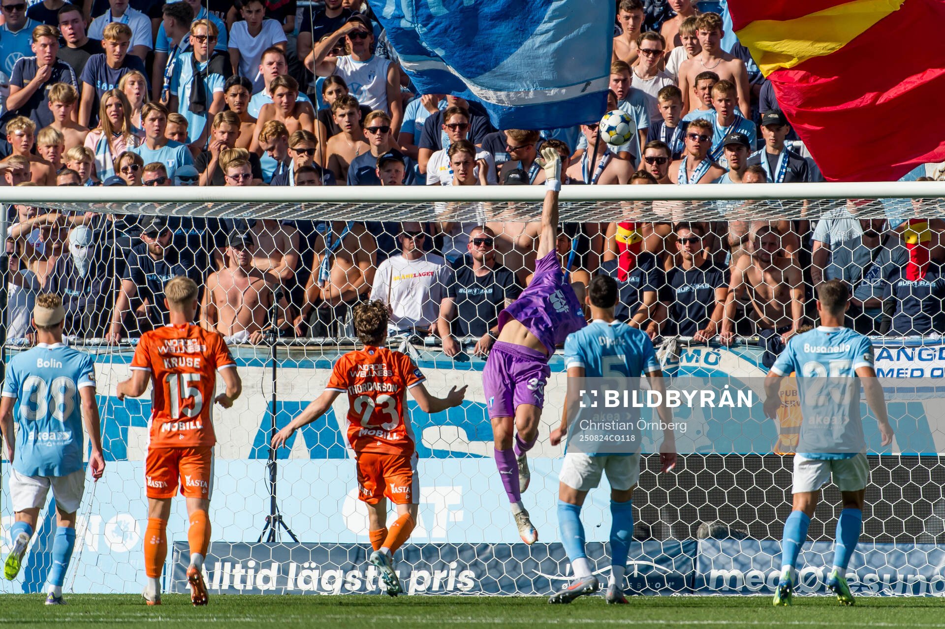 Malmö FFs målvakt Melker Ellborg