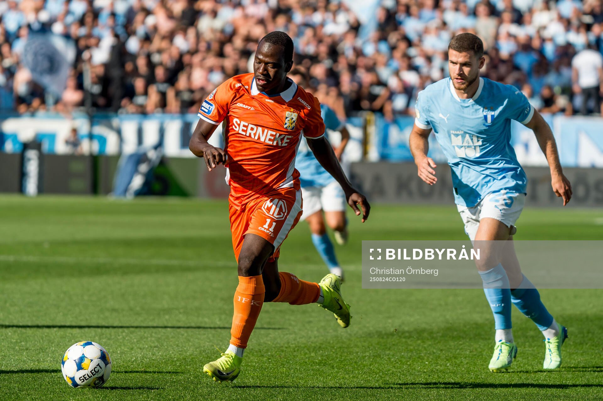 IFK Göteborgs Saidou Alioum Moubarak och Malmö FFs
