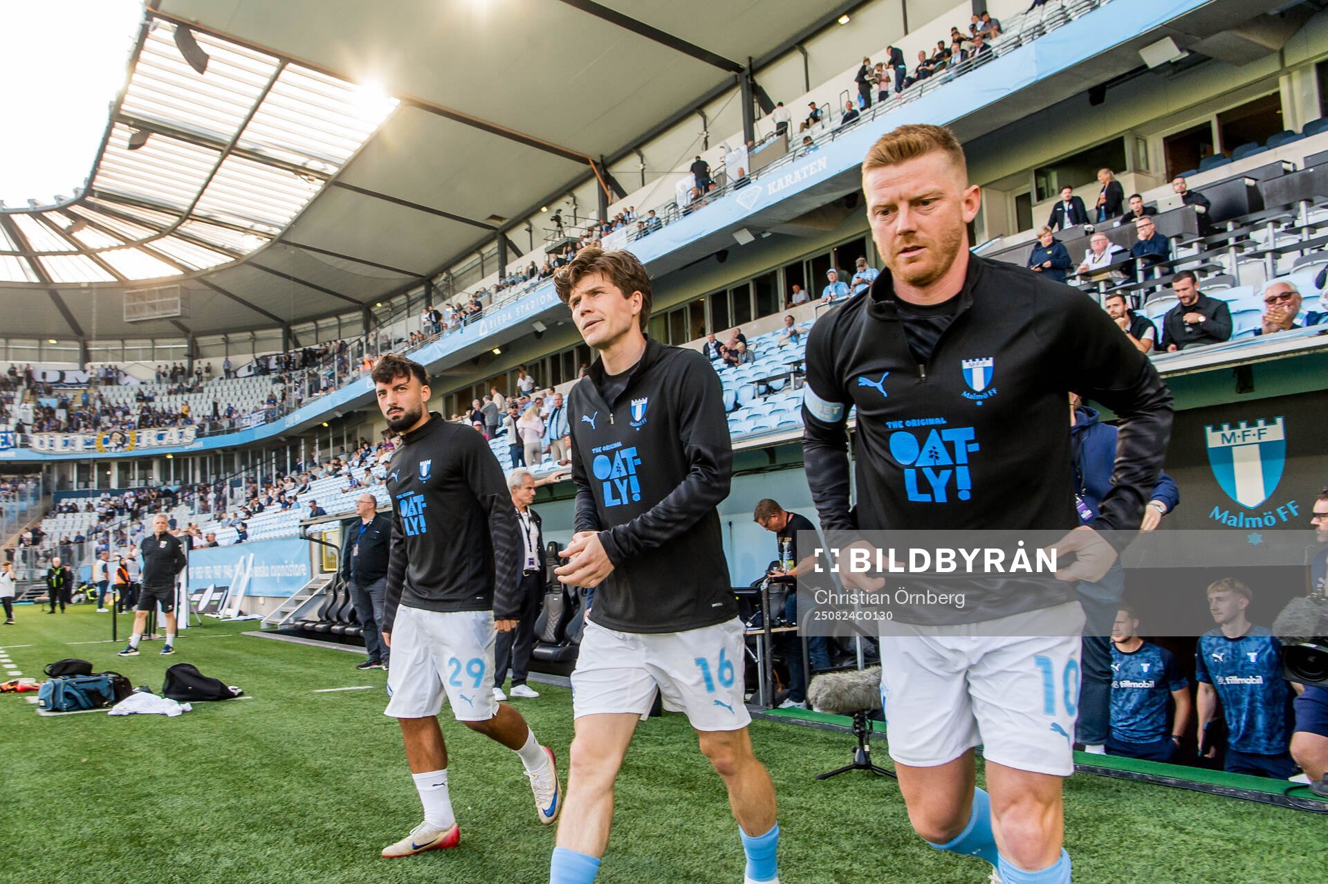 Malmö FFs Sead Haksabanovic, Oliver Berg och Anders