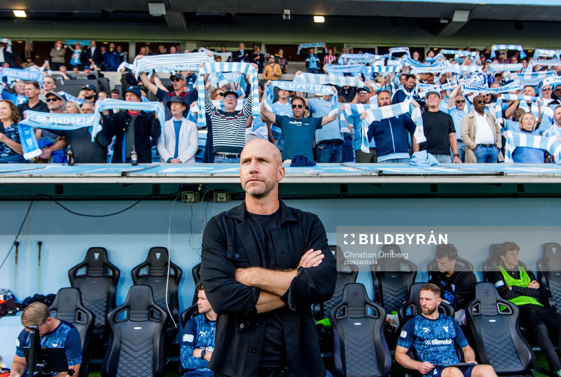 Malmö FFs huvudtränare Henrik Rydström