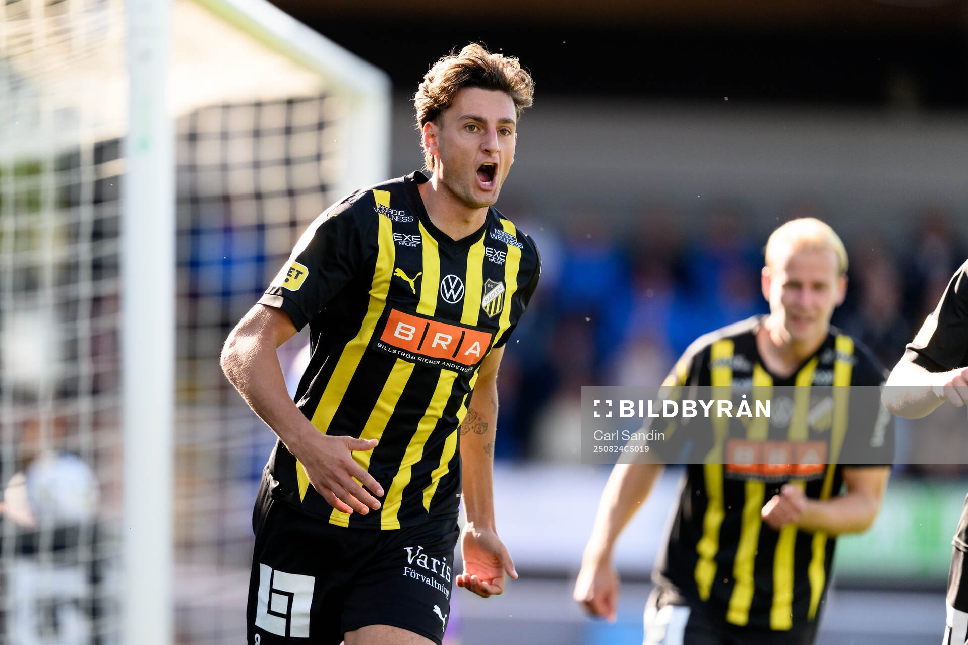 Häckens Silas Andersen jublar