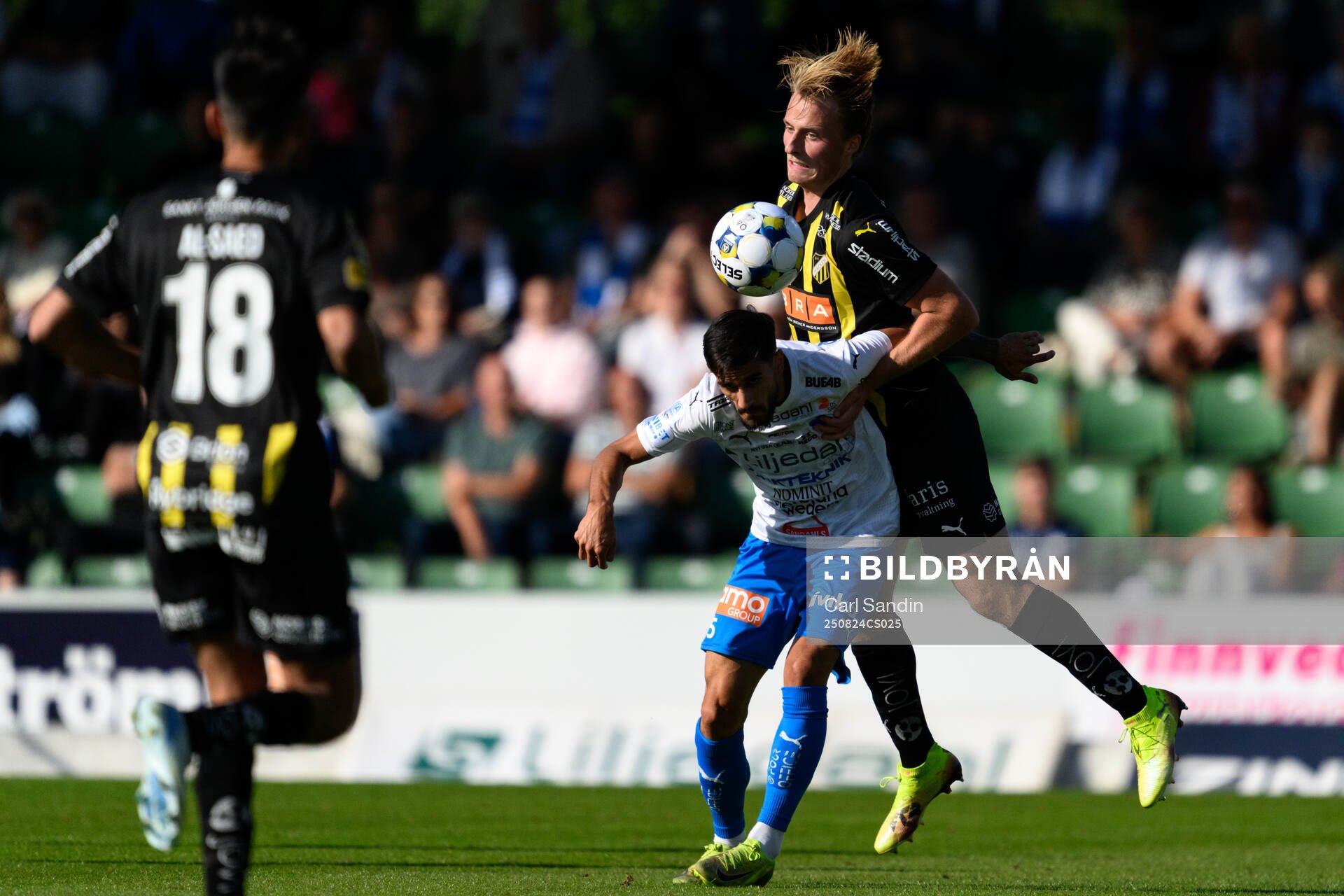 Värnamos Noah Shamoun och Häckens Sigge Jansson