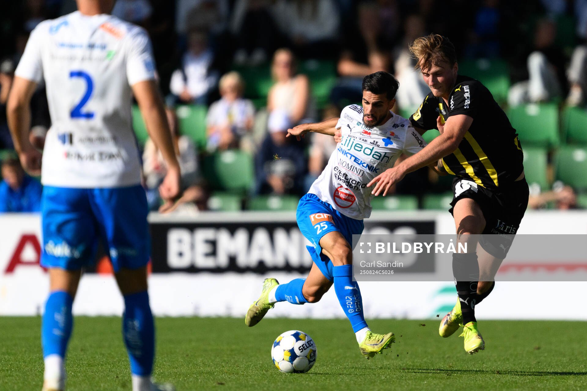 Värnamos Noah Shamoun och Häckens Sigge Jansson