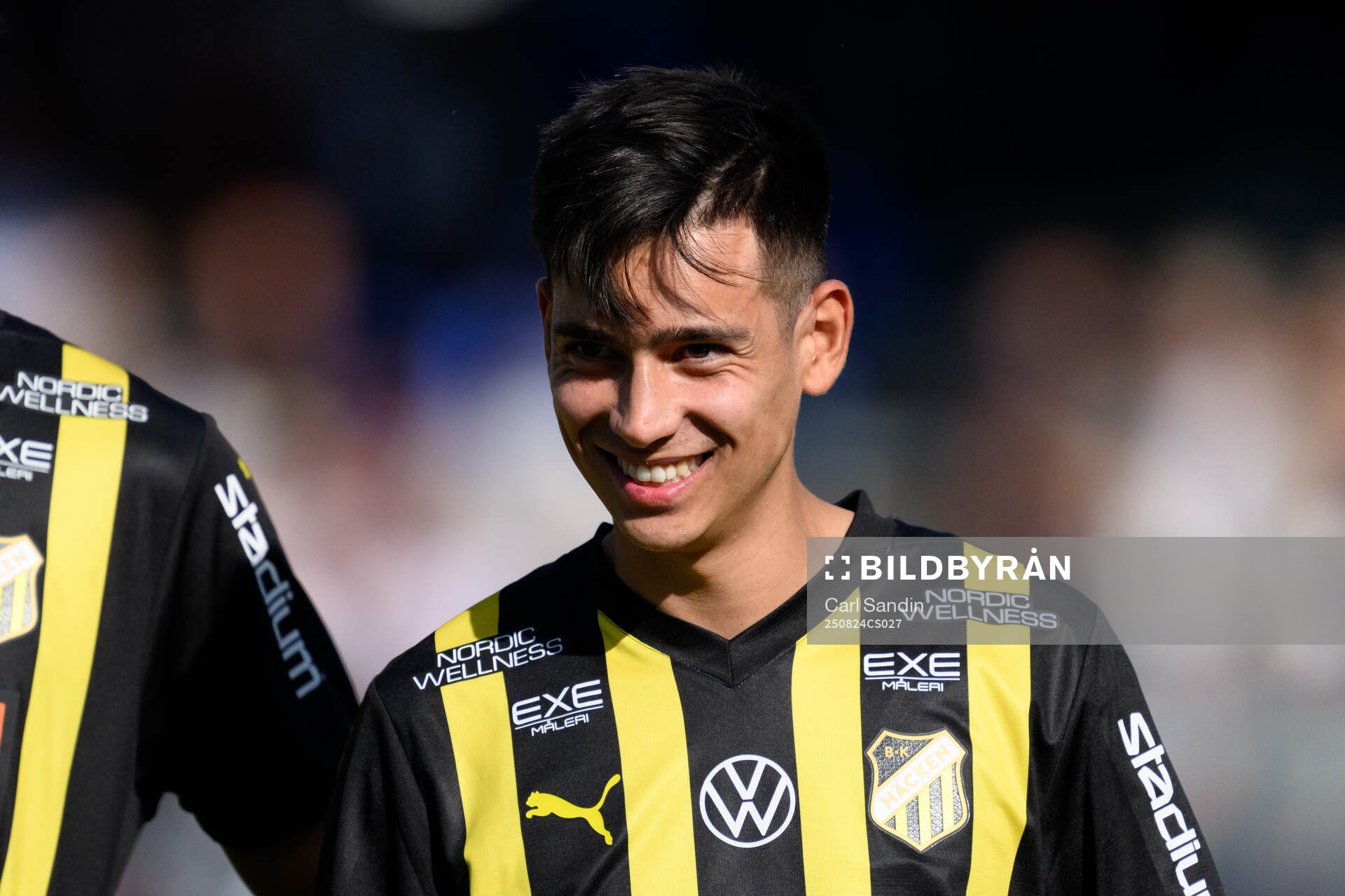 Häckens Danilo Al-Saed vid lineup