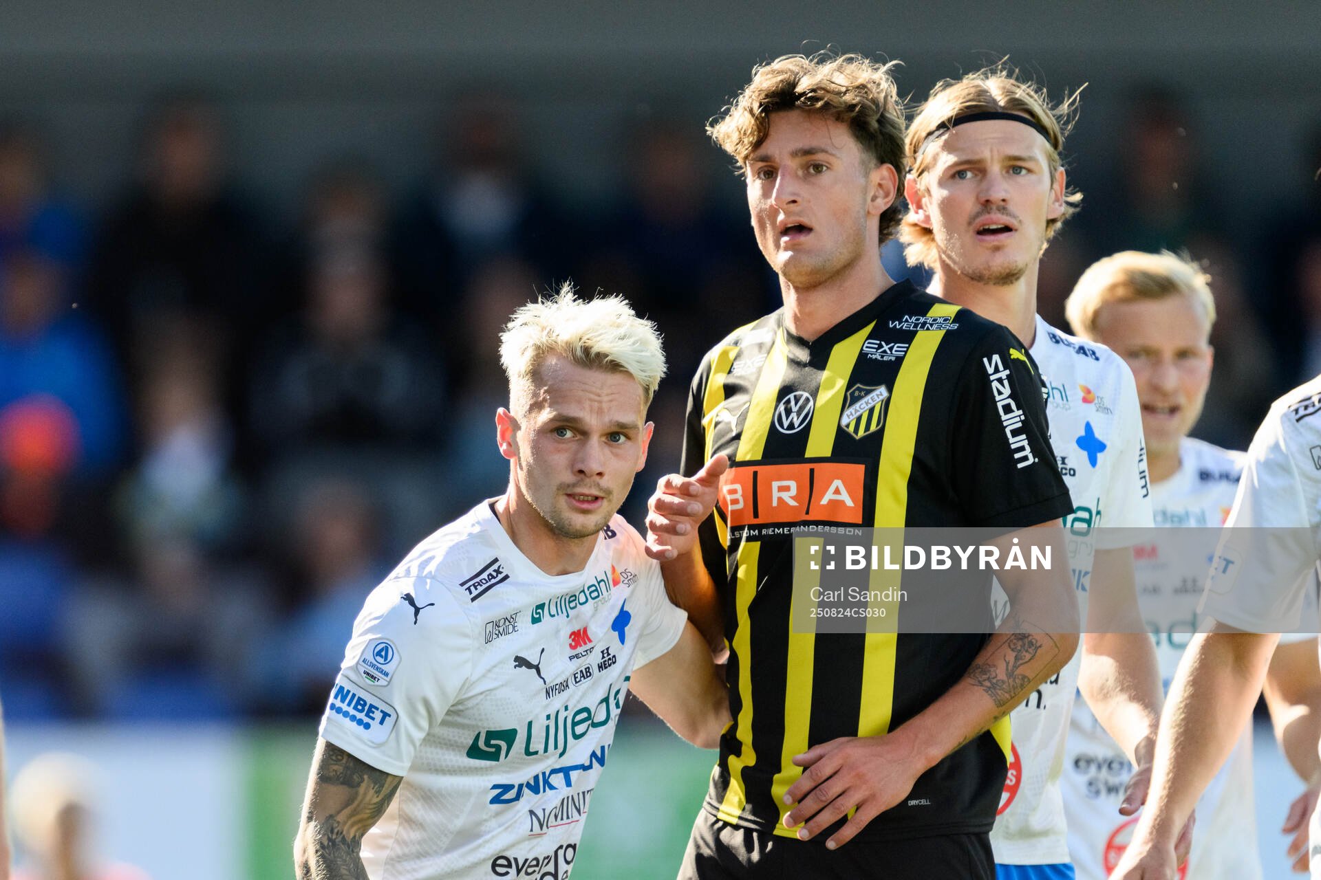 Värnamos Kent-Are Antonsen och Häckens Silas Andersen