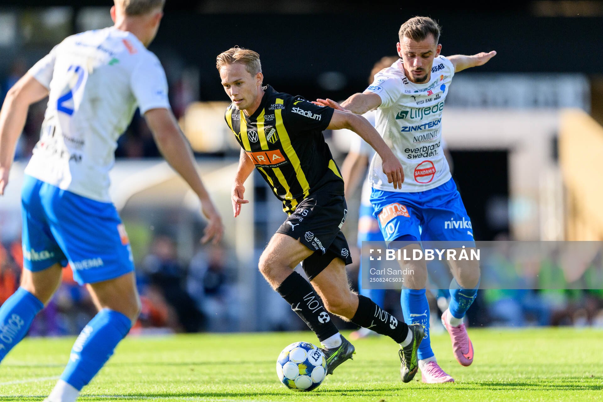 Häckens Pontus Dahbo och Värnamos Ajdin Zeljkovic