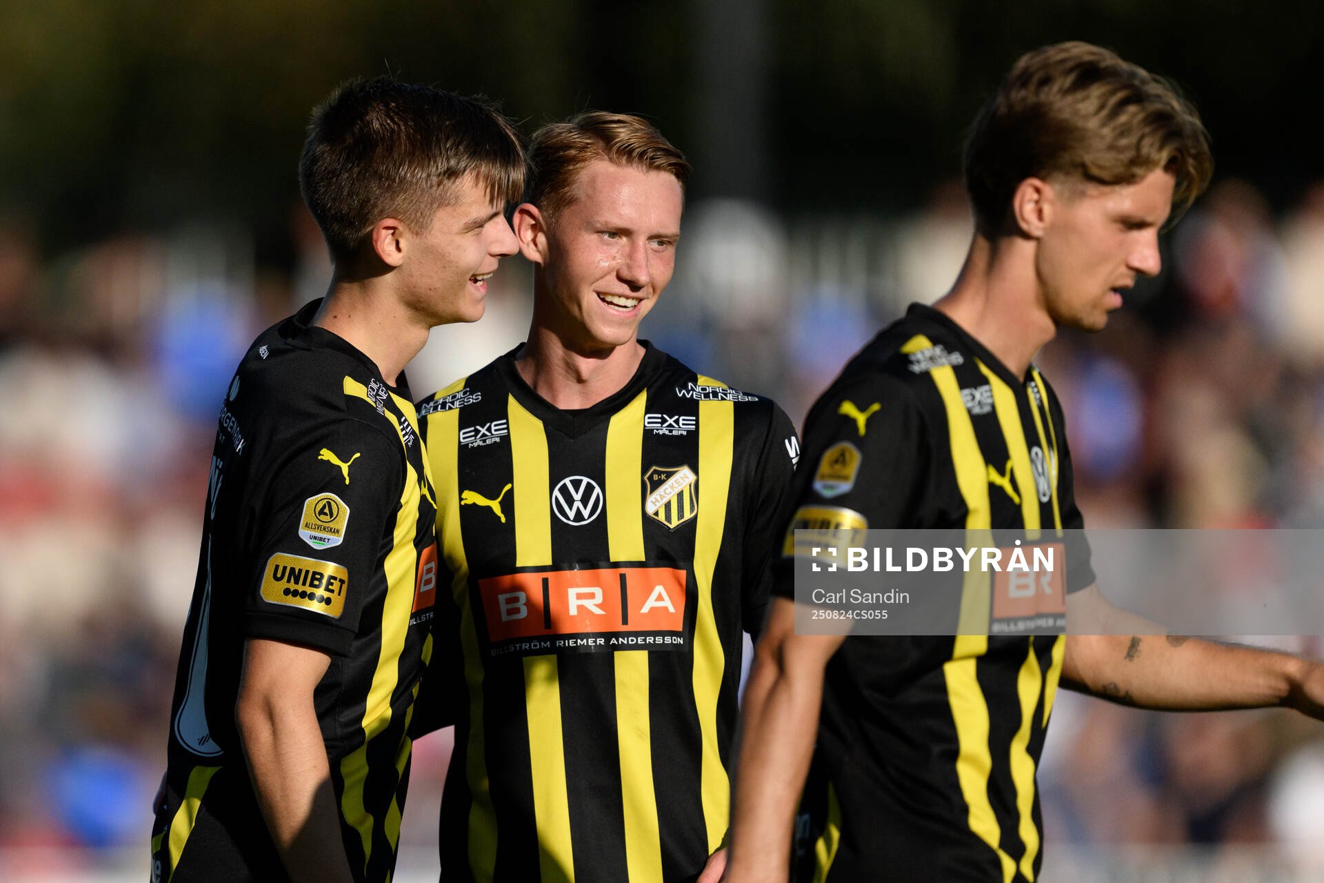 Häckens Adrian Svanbäck och Julius Lindberg
