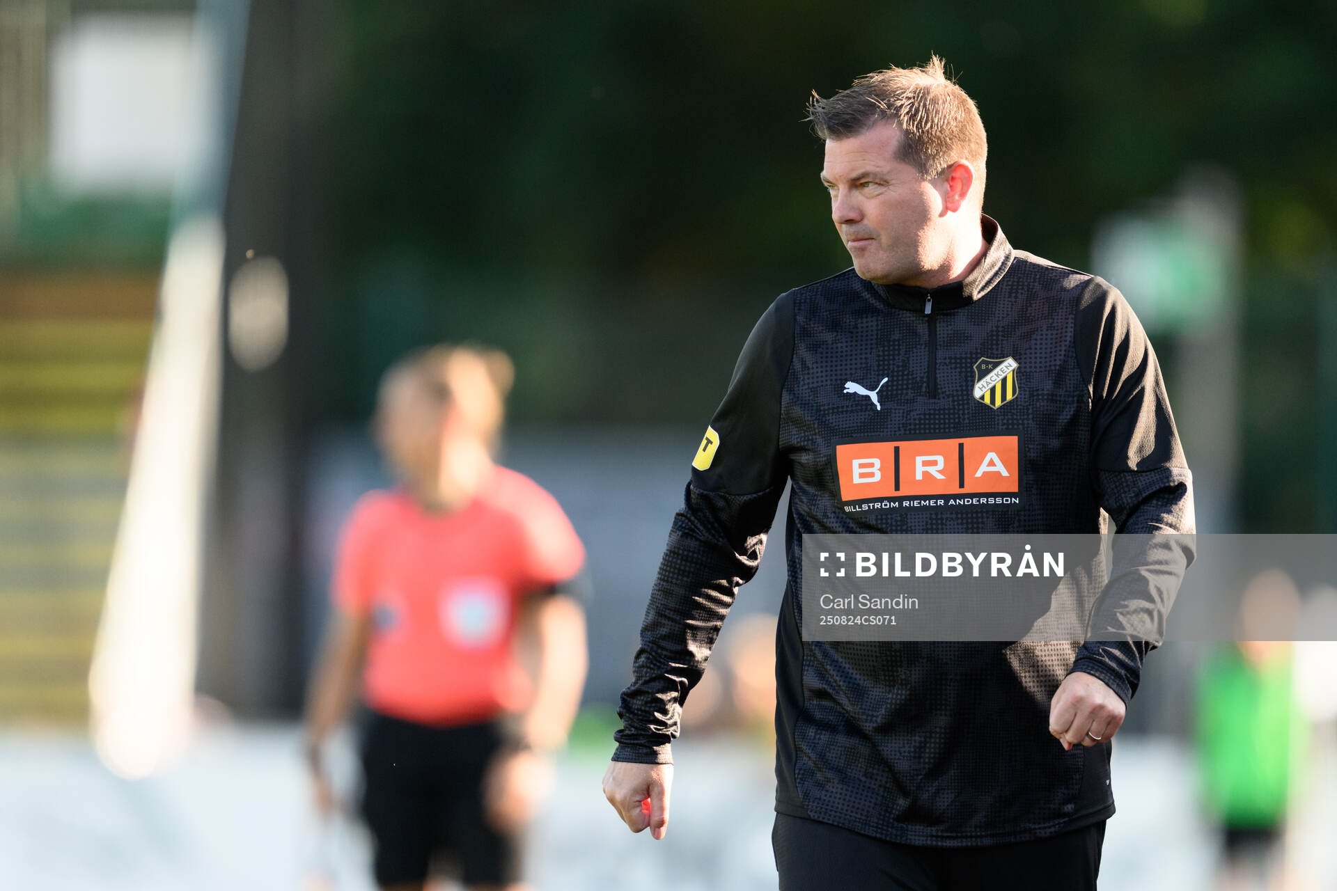 Häckens tränare Jens Gustafsson