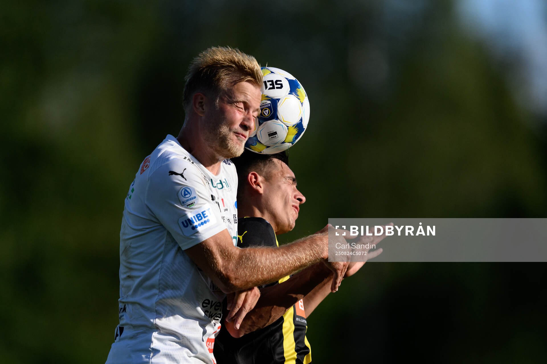 Värnamos Johan Rapp och Häckens Danilo Al-Saed
