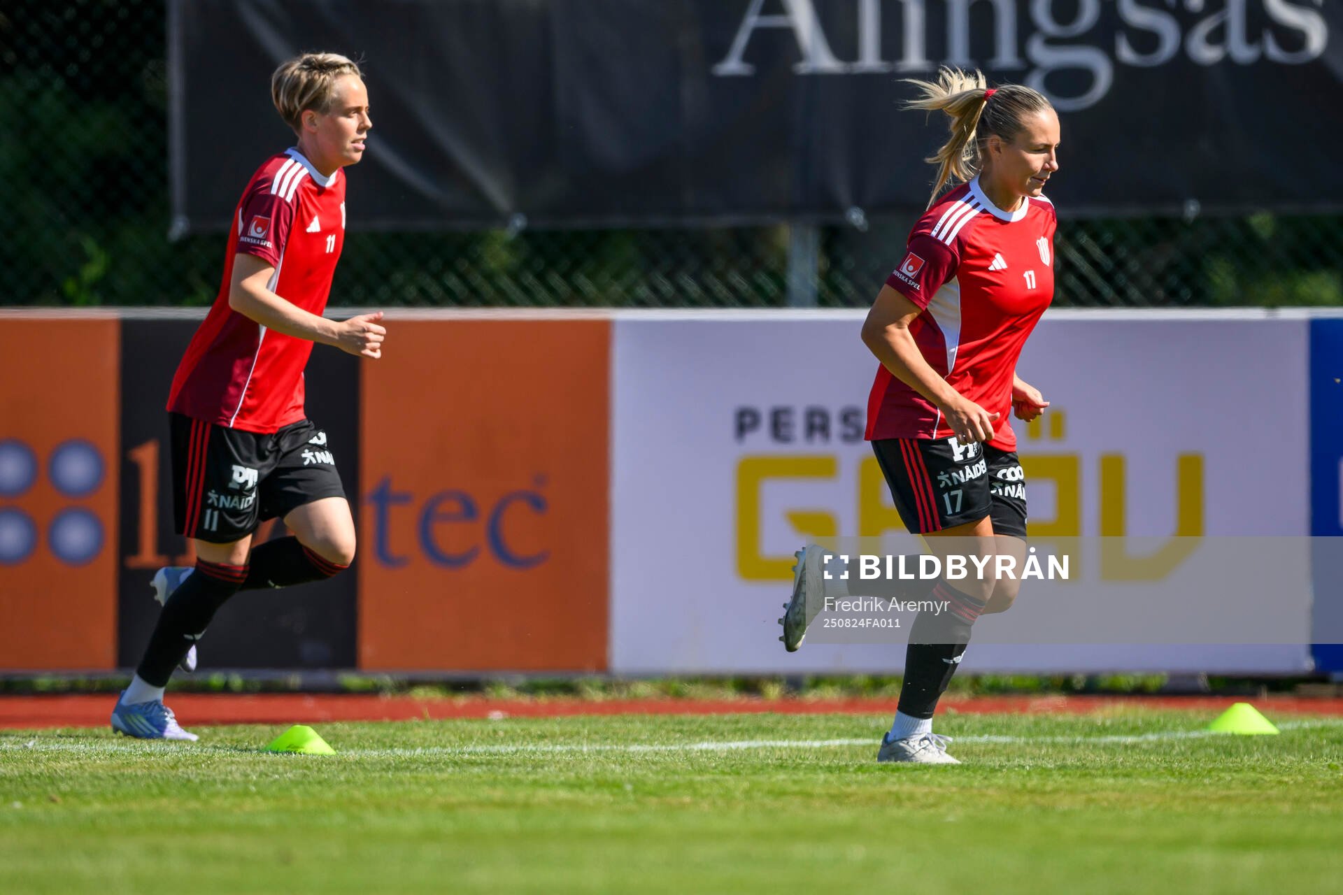 Piteås Cecilia Edlund och Selina Henriksson