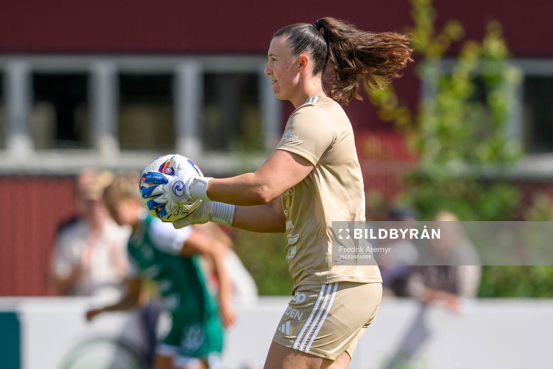Piteås målvakt  Lauren Brzykcy
