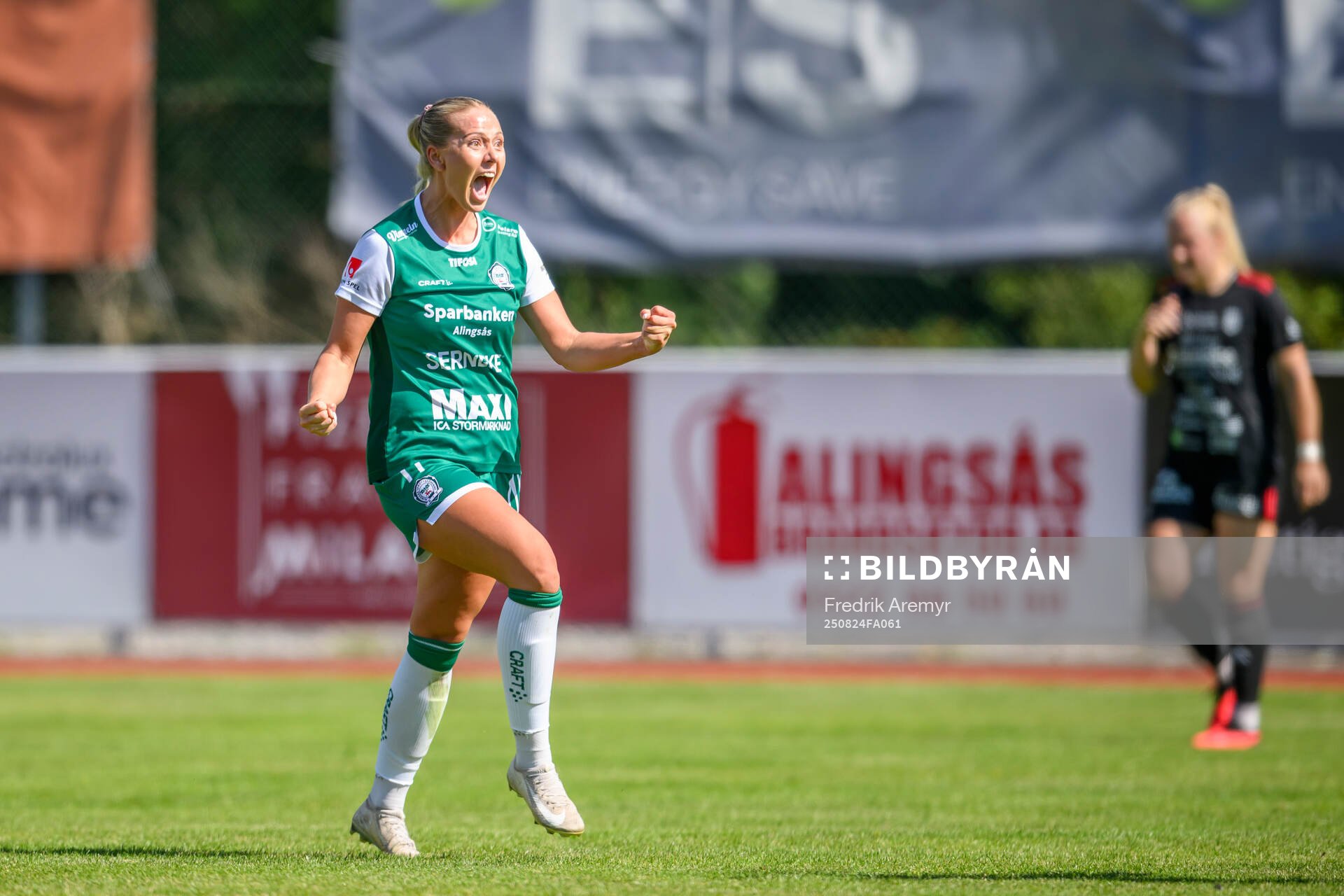 Alingsås Moa Öhman jublar