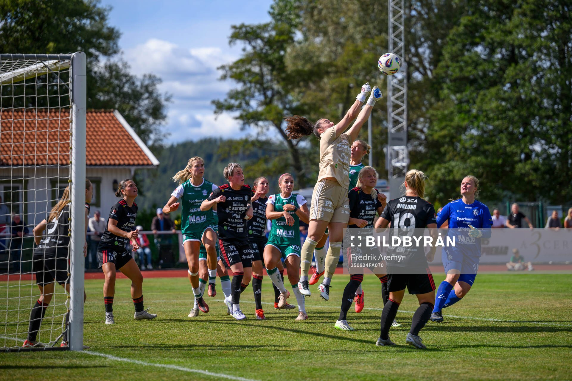 Piteås målvakt Lauren Brzykcy
