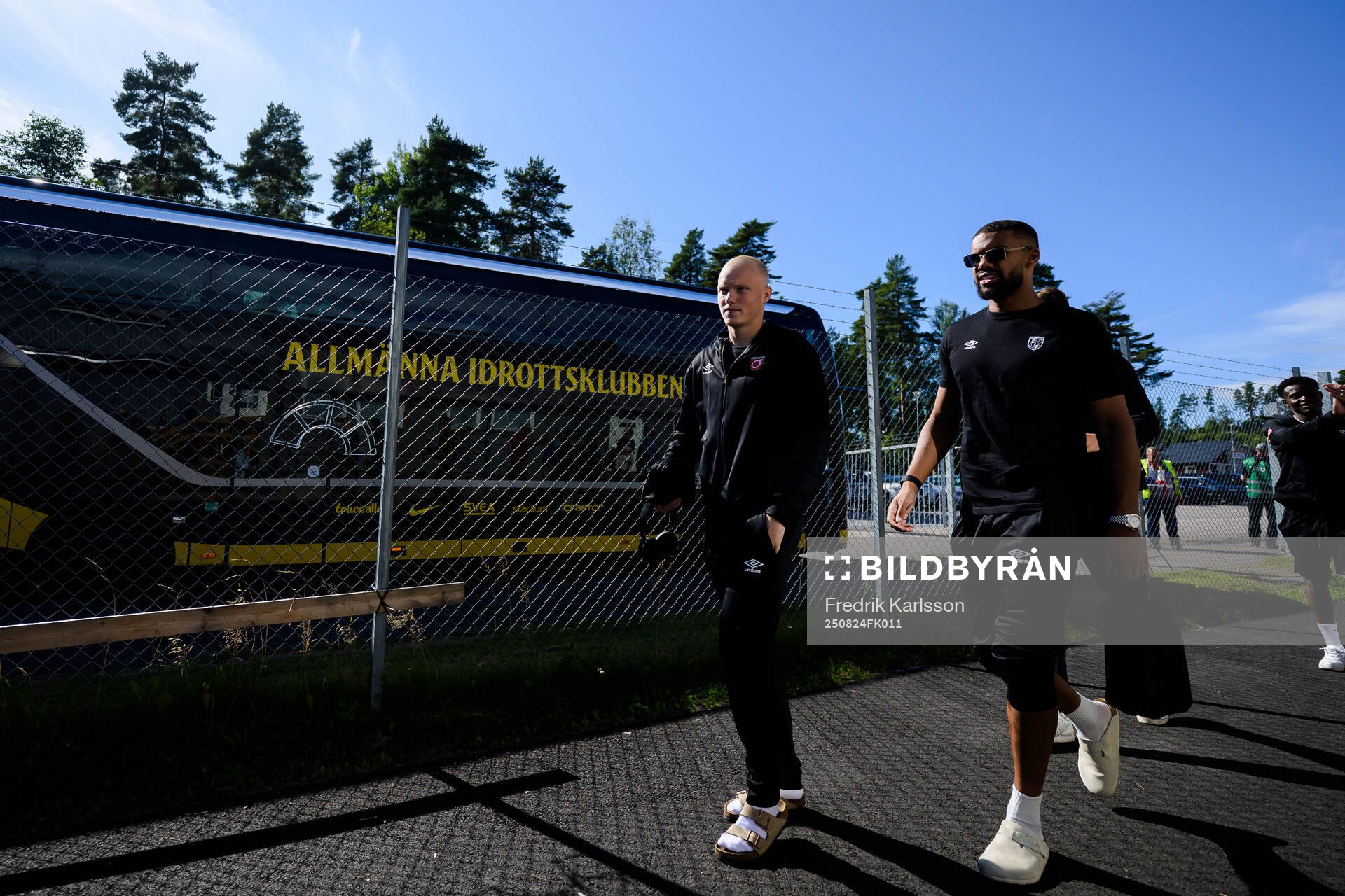 Degerfors Marcus Rafferty och Leon Hien