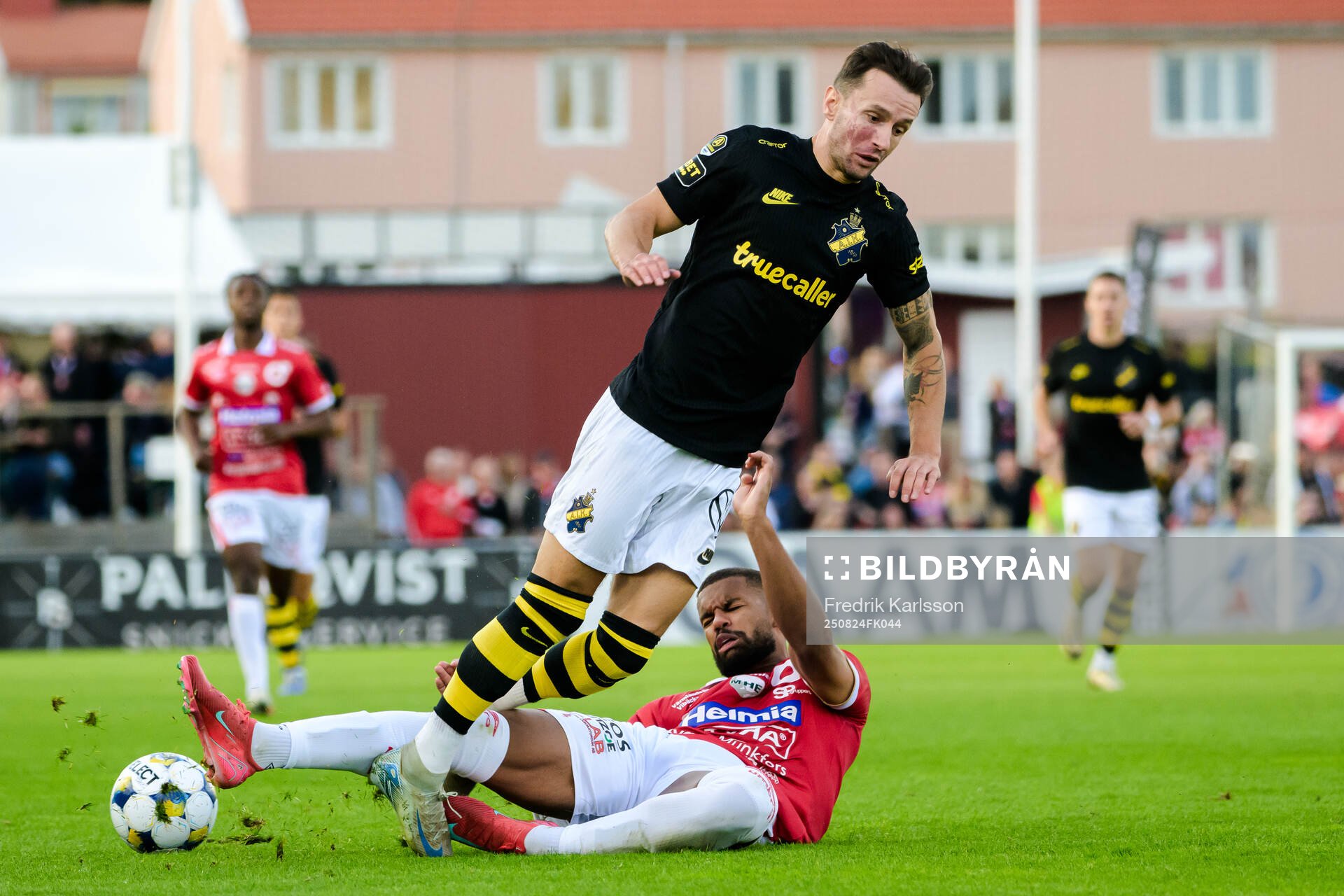 AIKs Bersant Celina och Degerfors Leon Hien